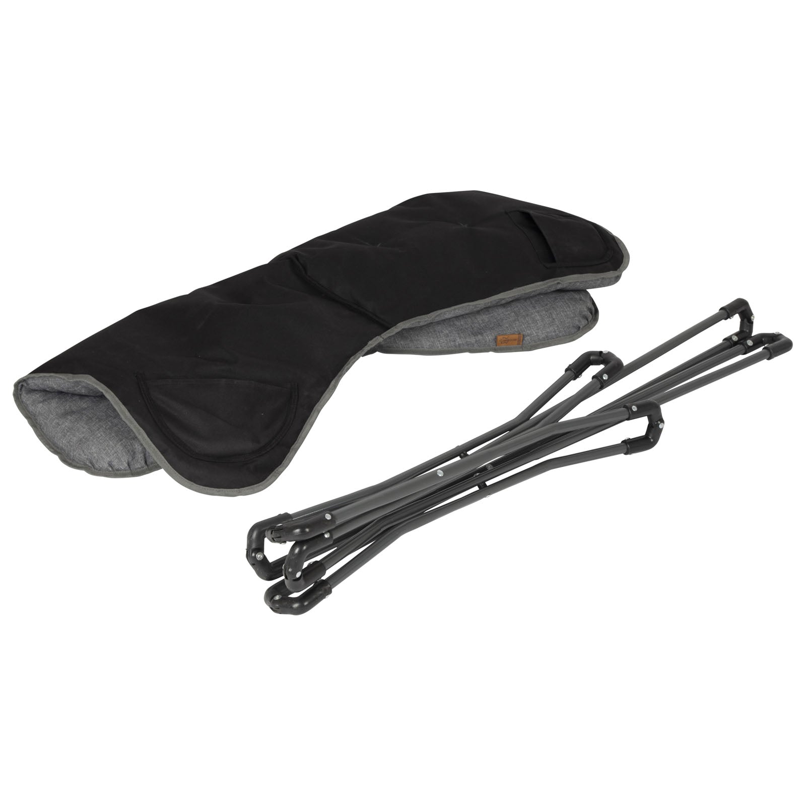 BO-CAMP Vlinderstoel Redbridge Camping Tuin Lounge Klapstoel Fauteuil