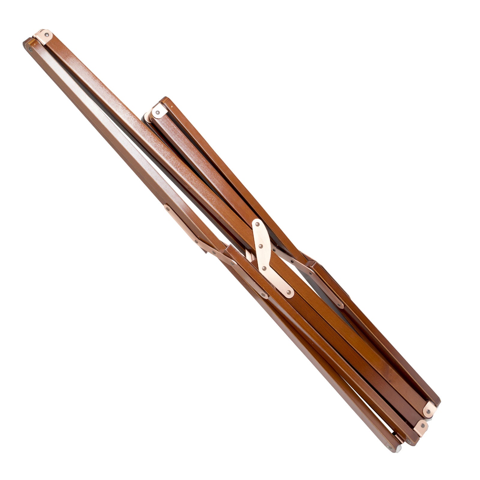 Chaise de camping pliante BO-CAMP Bloomsbury, fauteuil de jardin en bois pliable, 120 kg