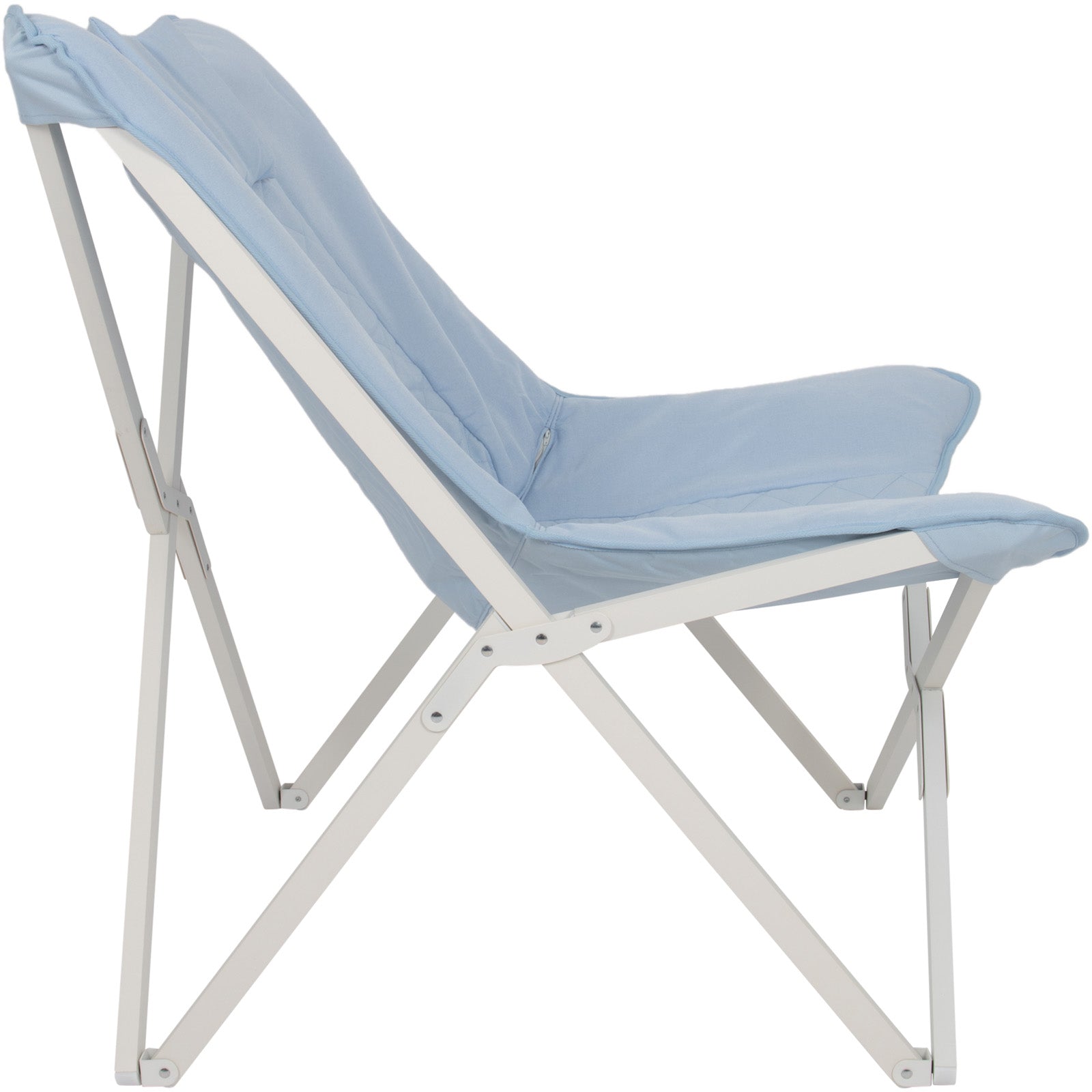 BO-CAMP Vlinderstoel Campingstoel Gordes Relaxstoel Fauteuil Tuinlounge