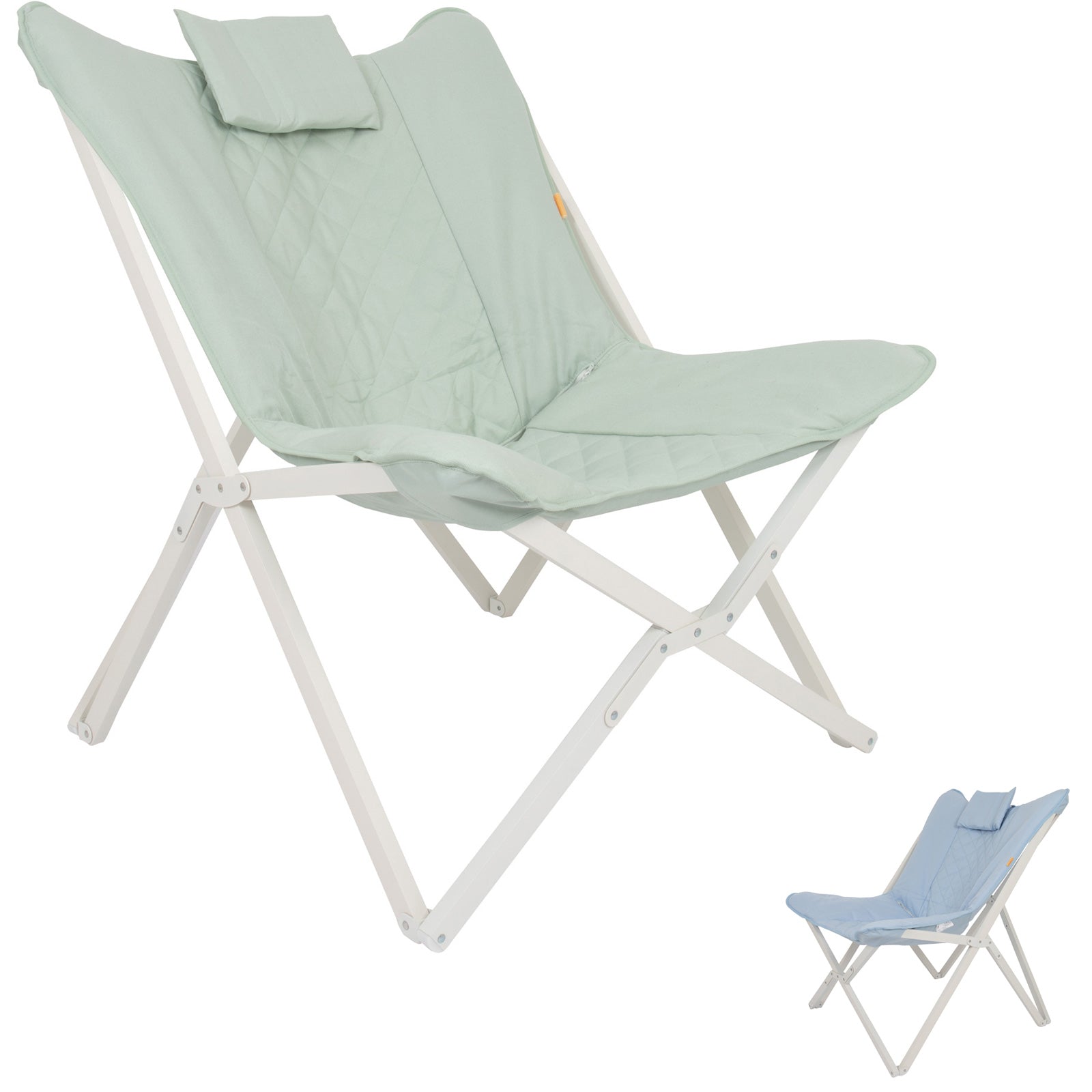 BO-CAMP Schmetterlingsstuhl Campingstuhl Gordes Relax Stuhl Sessel Garten Lounge