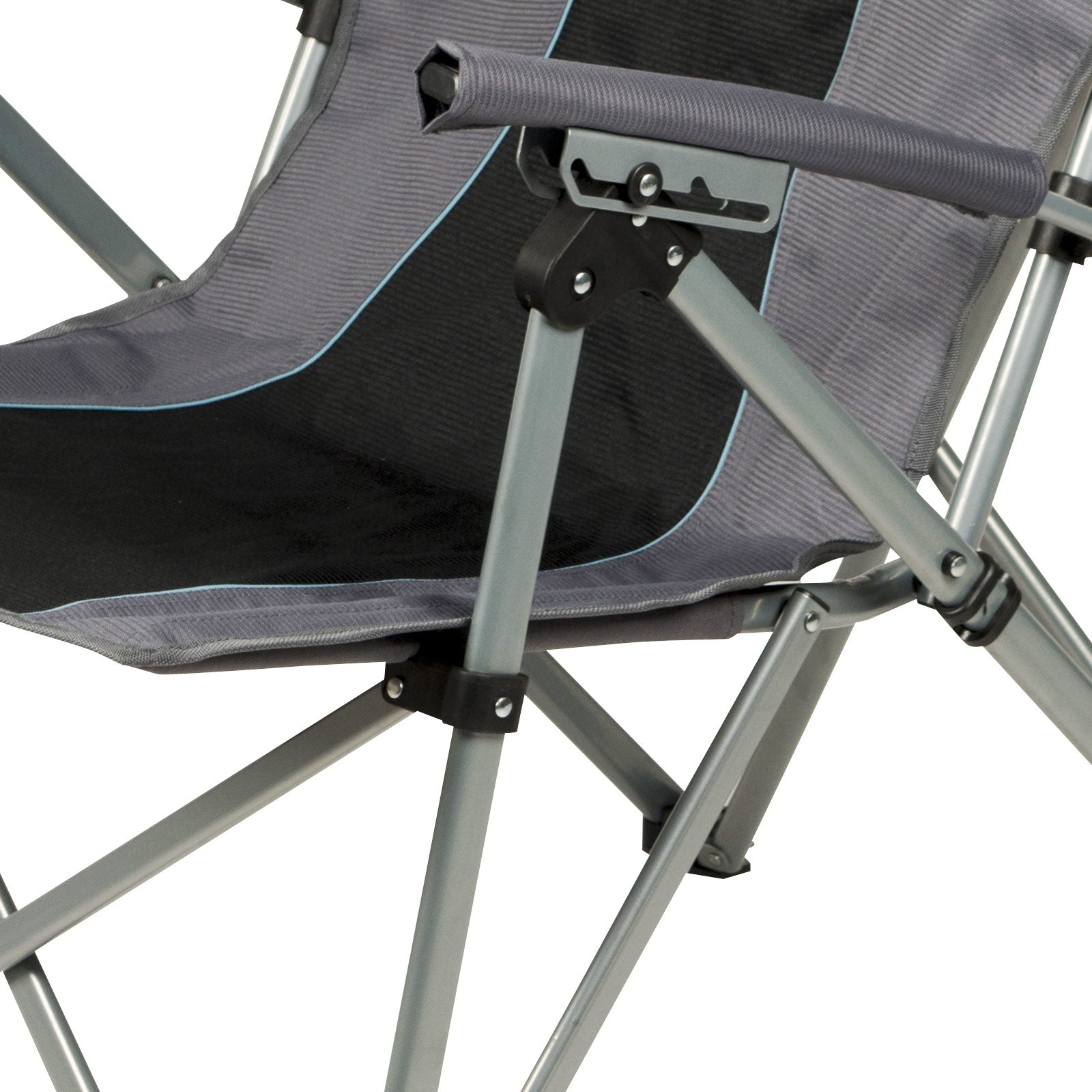 BO-CAMP Deluxe King Plus kampeerstoel, klapstoel, vissen, opvouwbare stoel, verstelbaar