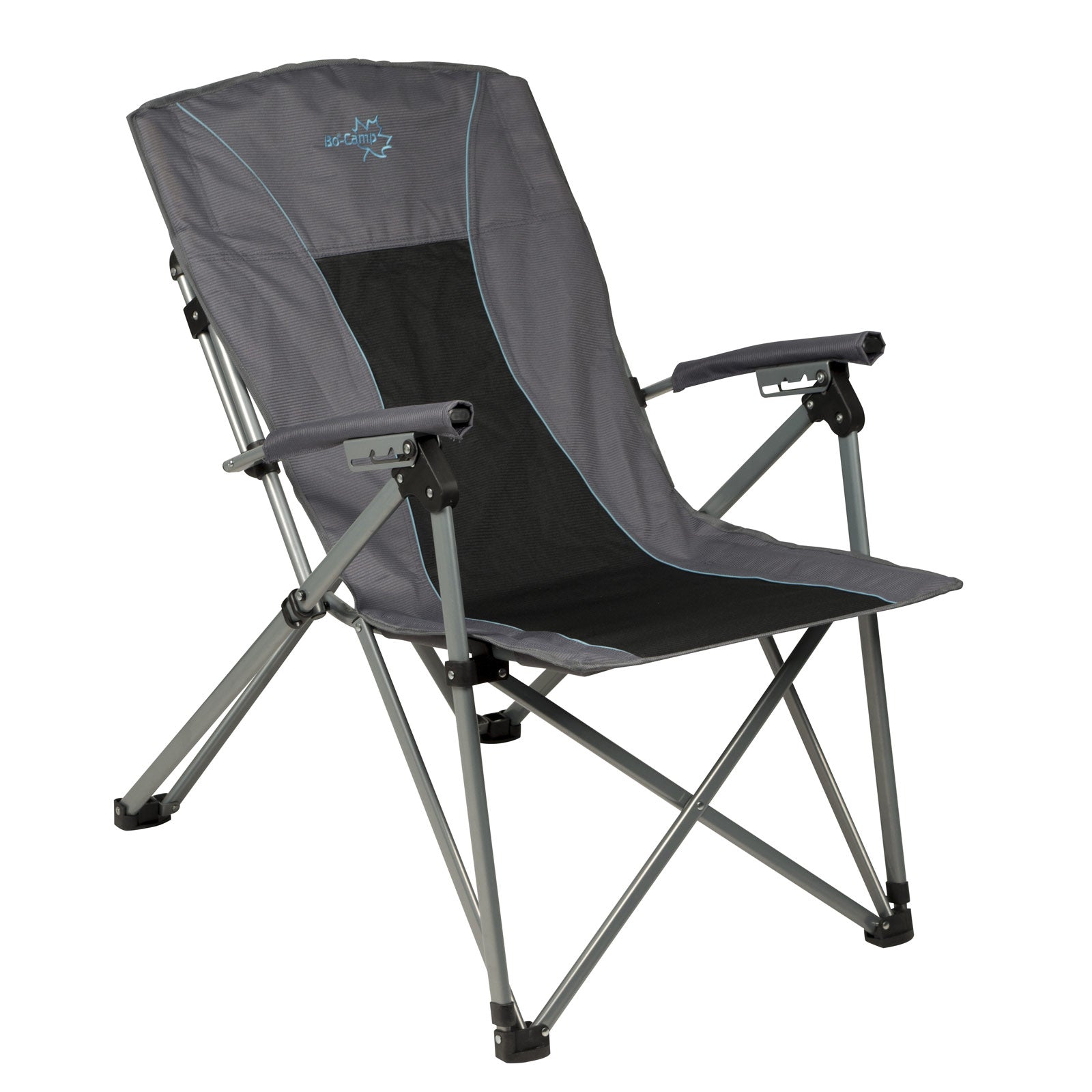 BO-CAMP Deluxe King Plus Campingstuhl Klapp Stuhl Angeln Falt Sessel verstellbar