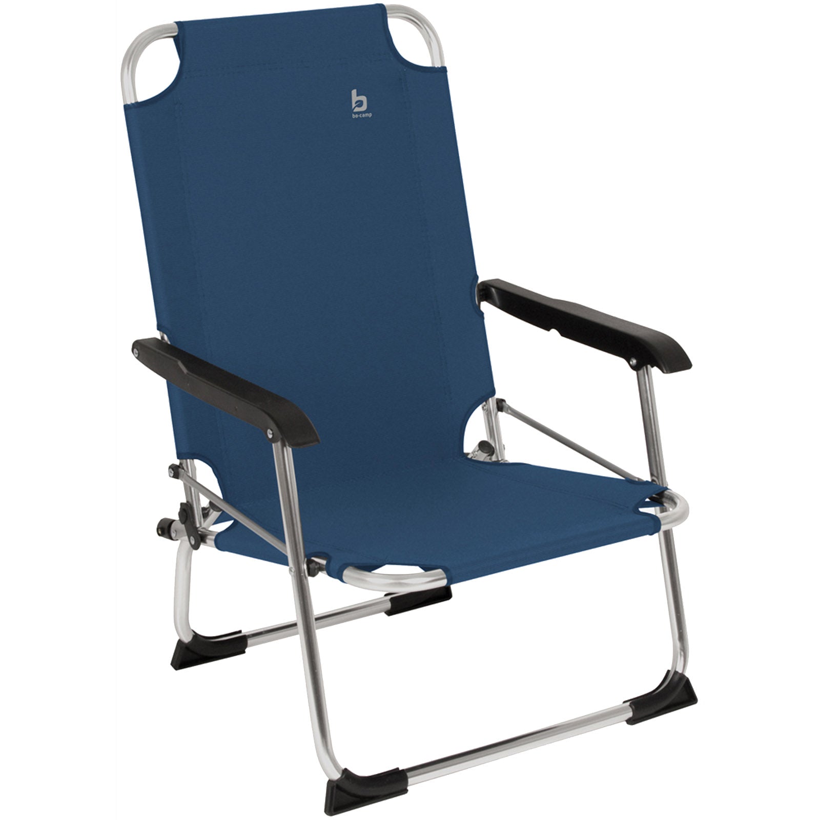 BO-CAMP Alu Beach Chair Copa Rio Folding Chair Camping Fishing Garden Armchair Low