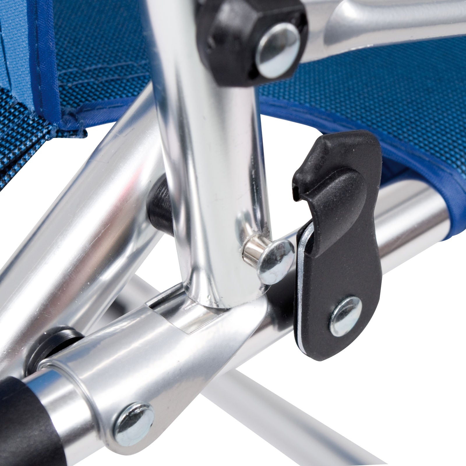 BO-CAMP Alu Beach Chair Copa Rio Folding Chair Camping Fishing Garden Armchair Low