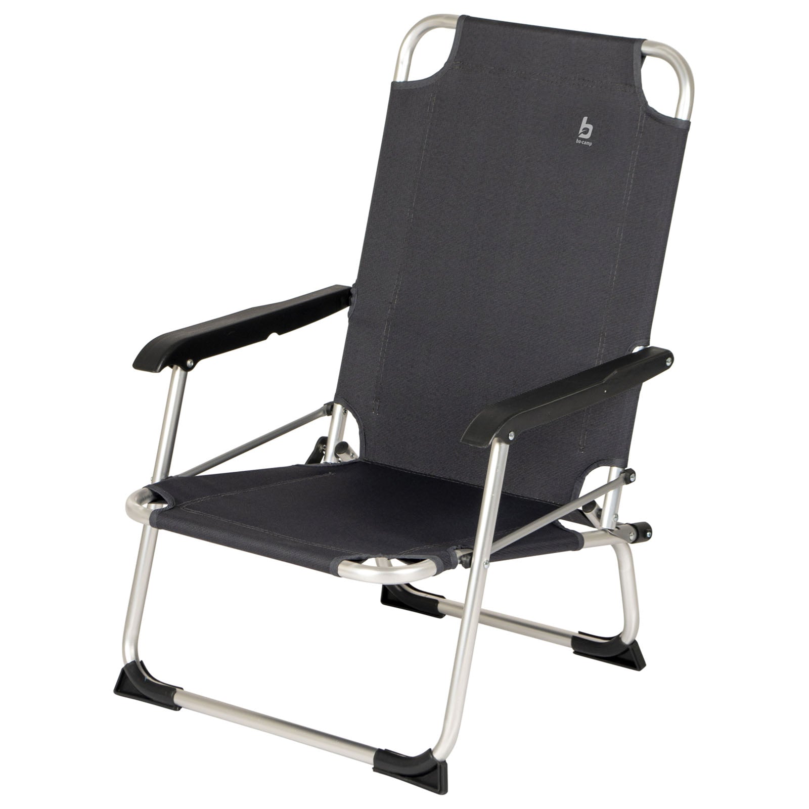 BO-CAMP Alu Beach Chair Copa Rio Folding Chair Camping Fishing Garden Armchair Low