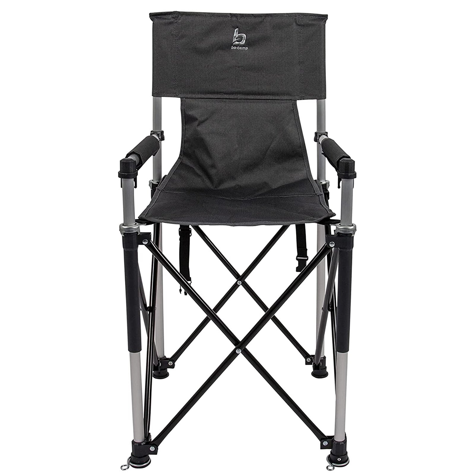 BO-CAMP Chaise haute pour enfants Chaise pliante de camping Chaise de plage Chaise pliante Pliable en aluminium