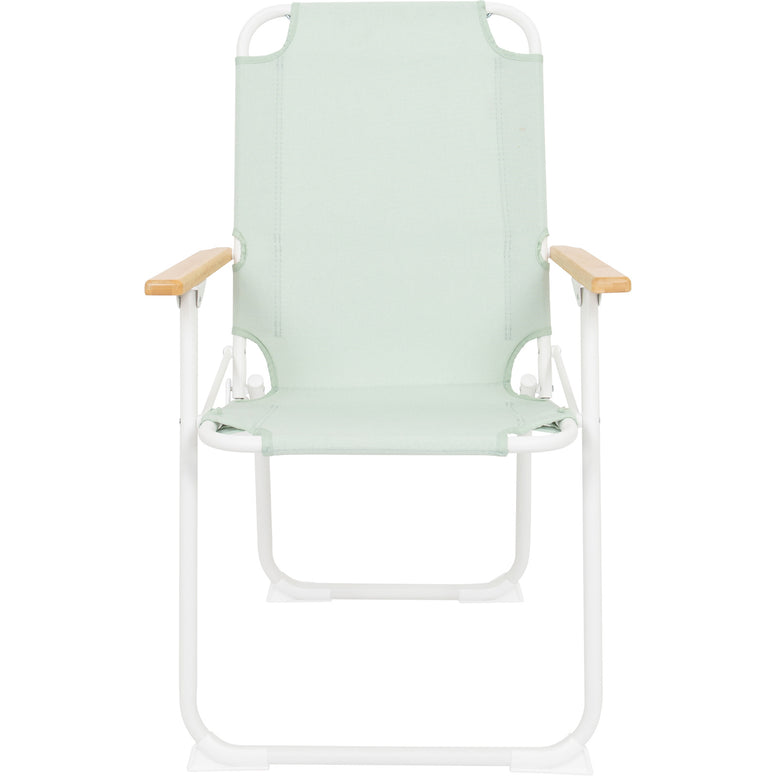 BO-CAMP Camping Chair Mosset M Garden Folding Chair Foldable Aluminium Wood 100kg