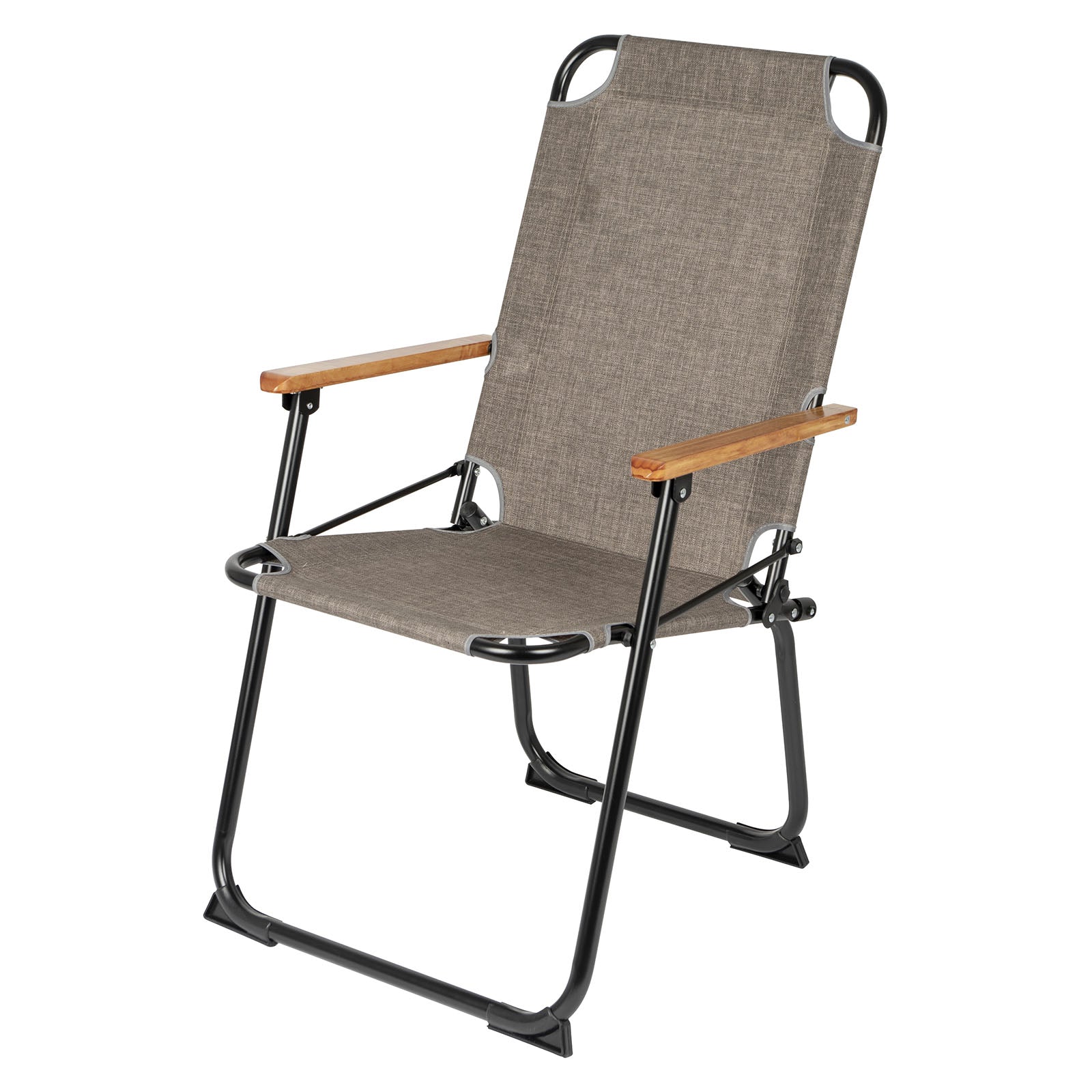 BO-CAMP Klapstoel Brixton - Campingstoel Vissersstoel Aluminium opvouwbaar 100 kg
