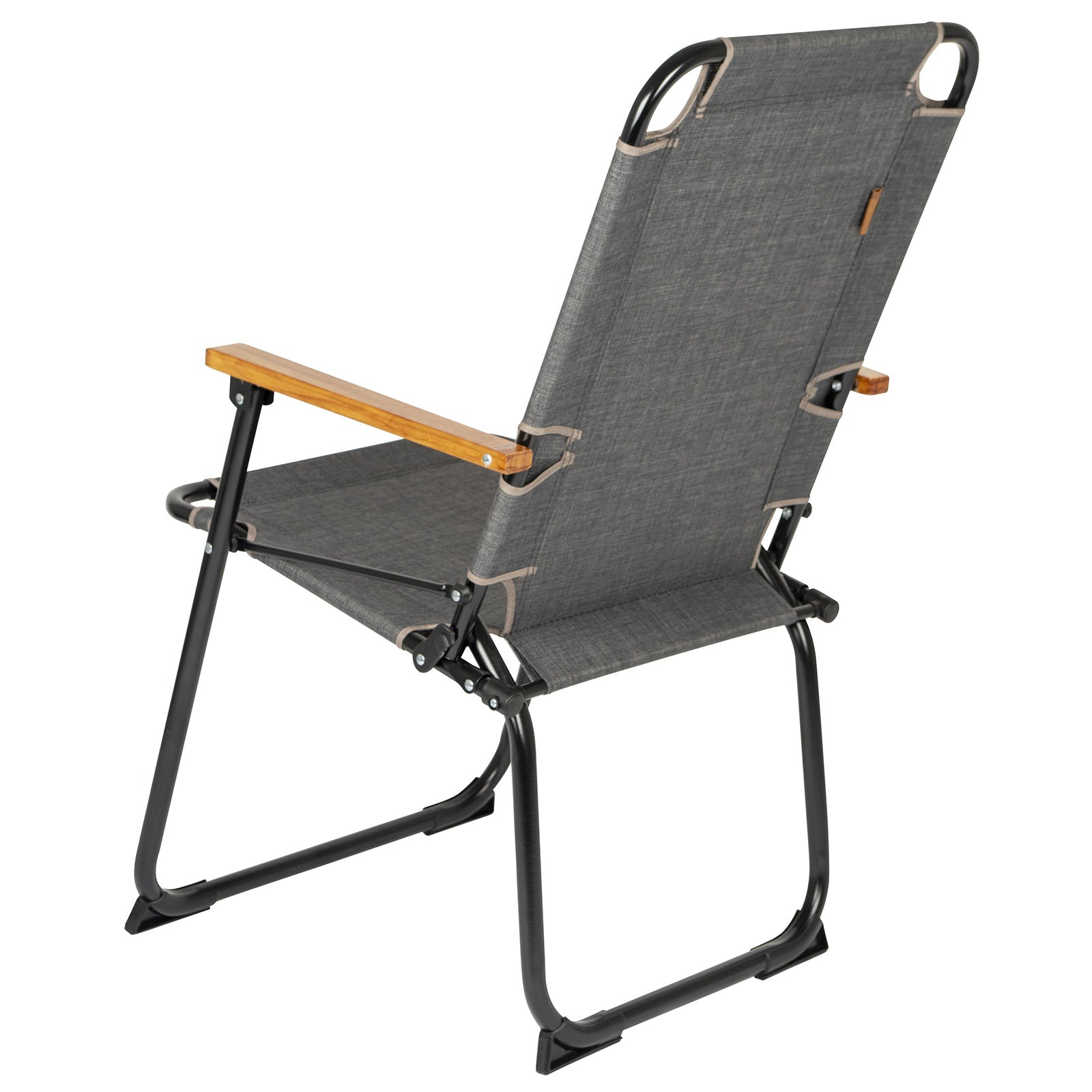 BO-CAMP Brixton Folding Chair - Camping Chair Fishing Folding Chair Aluminium Foldable 100 kg