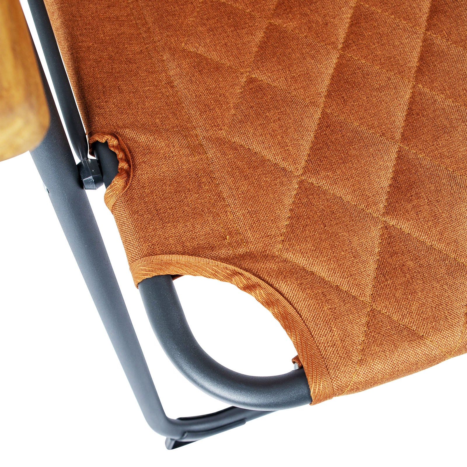 BO-CAMP Campingstuhl Jefferson Garten Stuhl Klappstuhl Faltstuhl Alu Holz 100 kg