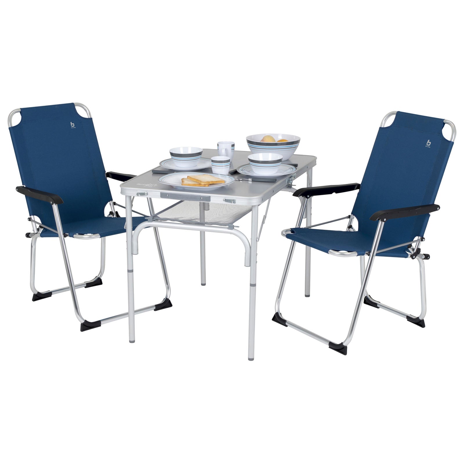 Chaise pliante en aluminium BO-CAMP chaise de pêche chaise de pêche chaise de camping chaise pliante pliable