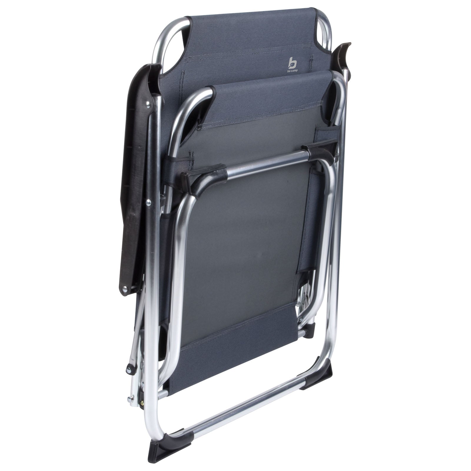 Chaise de camping pliante en aluminium BO-CAMP Copa Rio Comfort, fauteuil de jardin, chaise de pêche