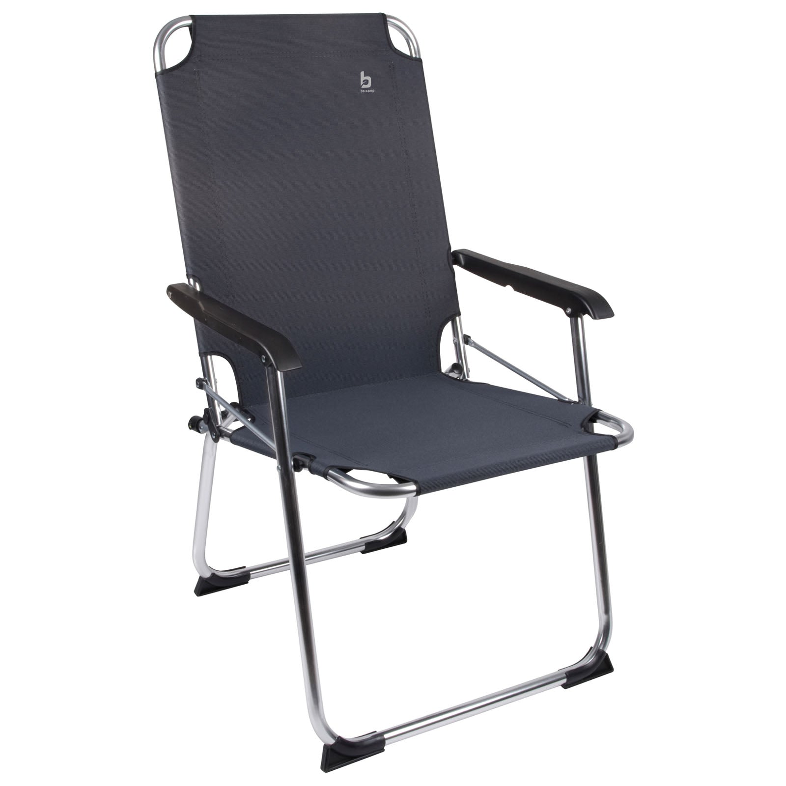 Chaise de camping pliante en aluminium BO-CAMP Copa Rio Comfort, fauteuil de jardin, chaise de pêche