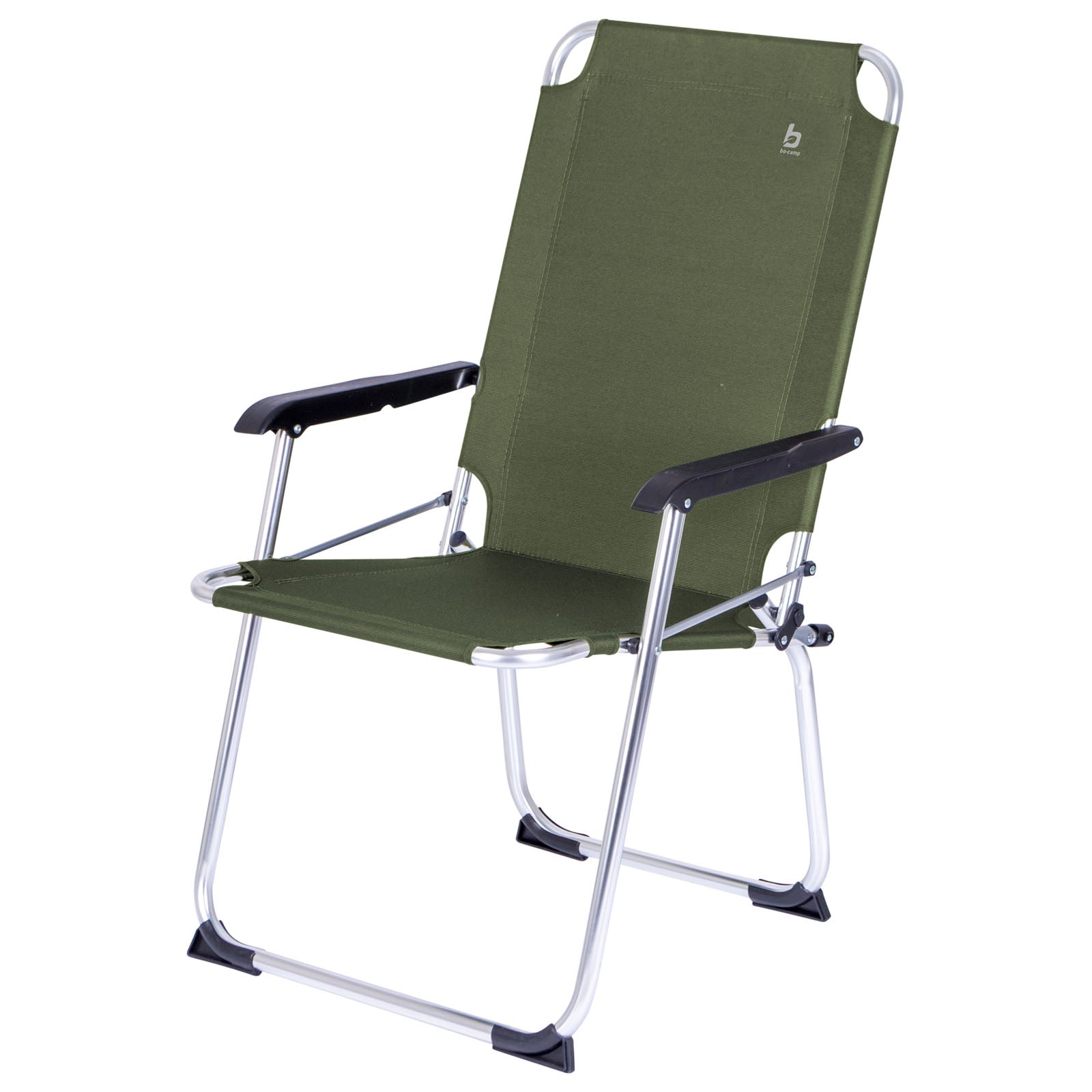 Chaise de camping pliante en aluminium BO-CAMP Copa Rio Comfort, fauteuil de jardin, chaise de pêche