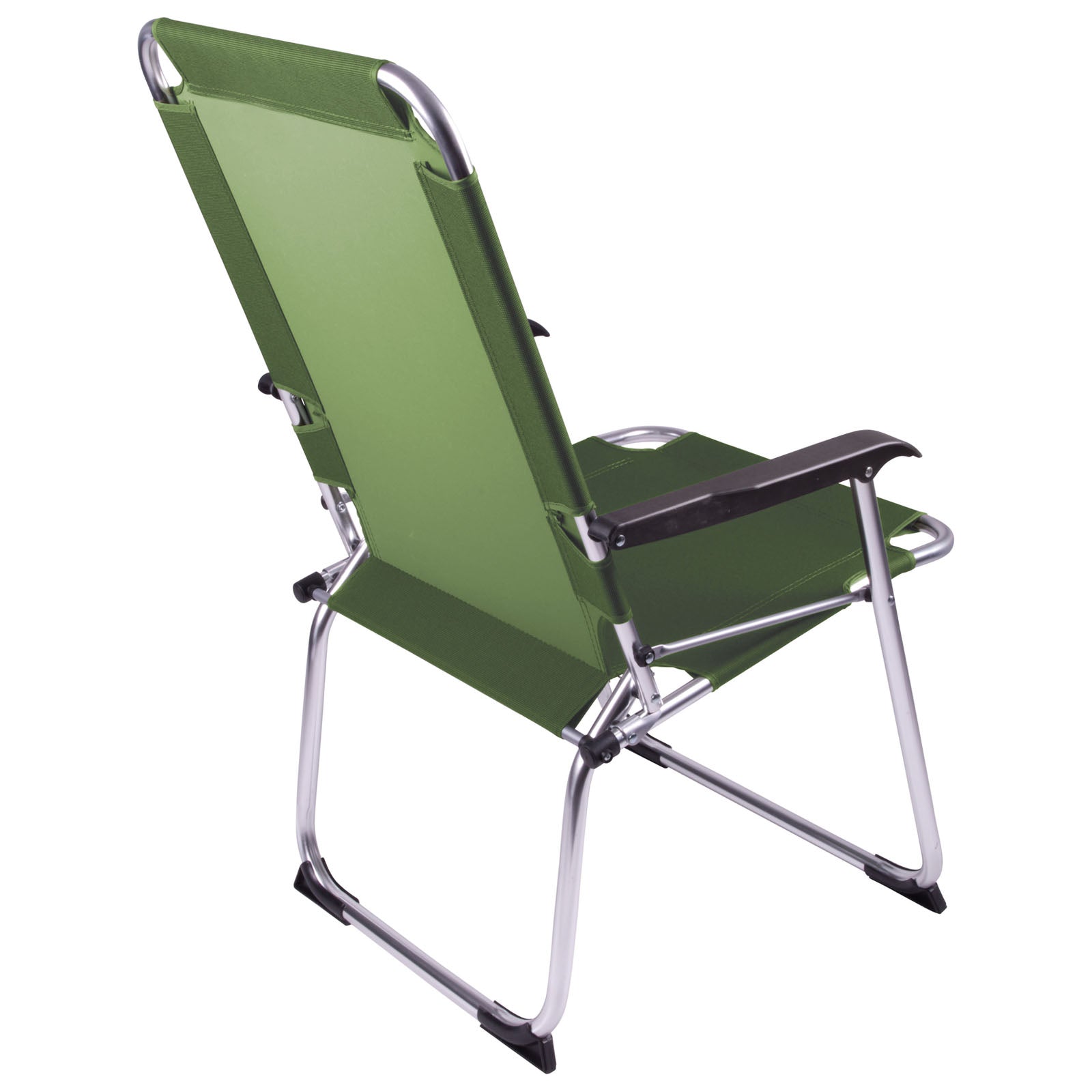 Chaise de camping pliante en aluminium BO-CAMP Copa Rio Comfort, fauteuil de jardin, chaise de pêche
