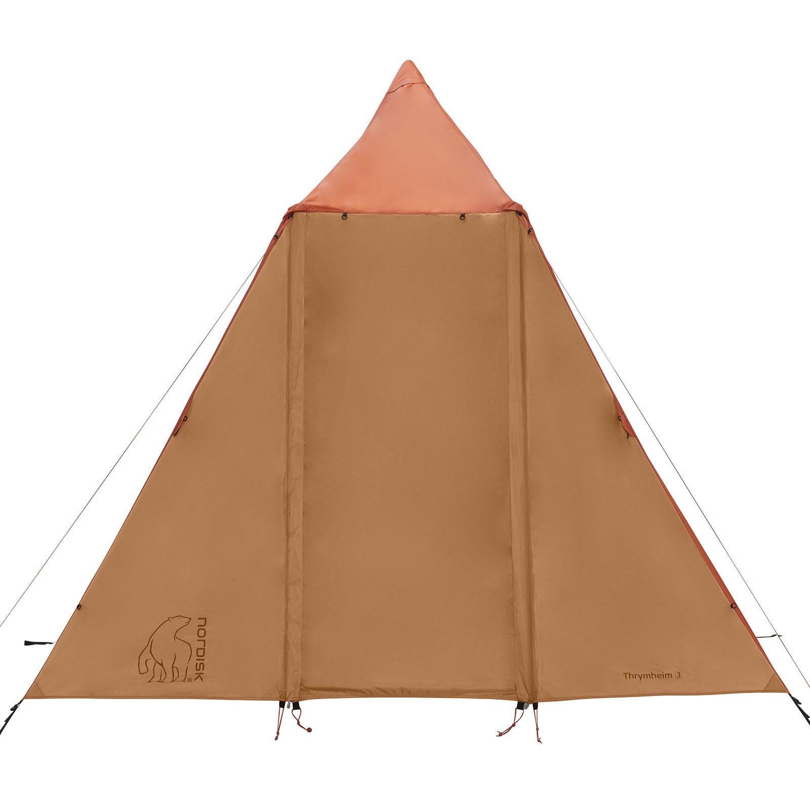 NORDISK Haus Zelt Thrymheim 3 PU Personen Familien First Tipi Wigwam Vorraum Alu