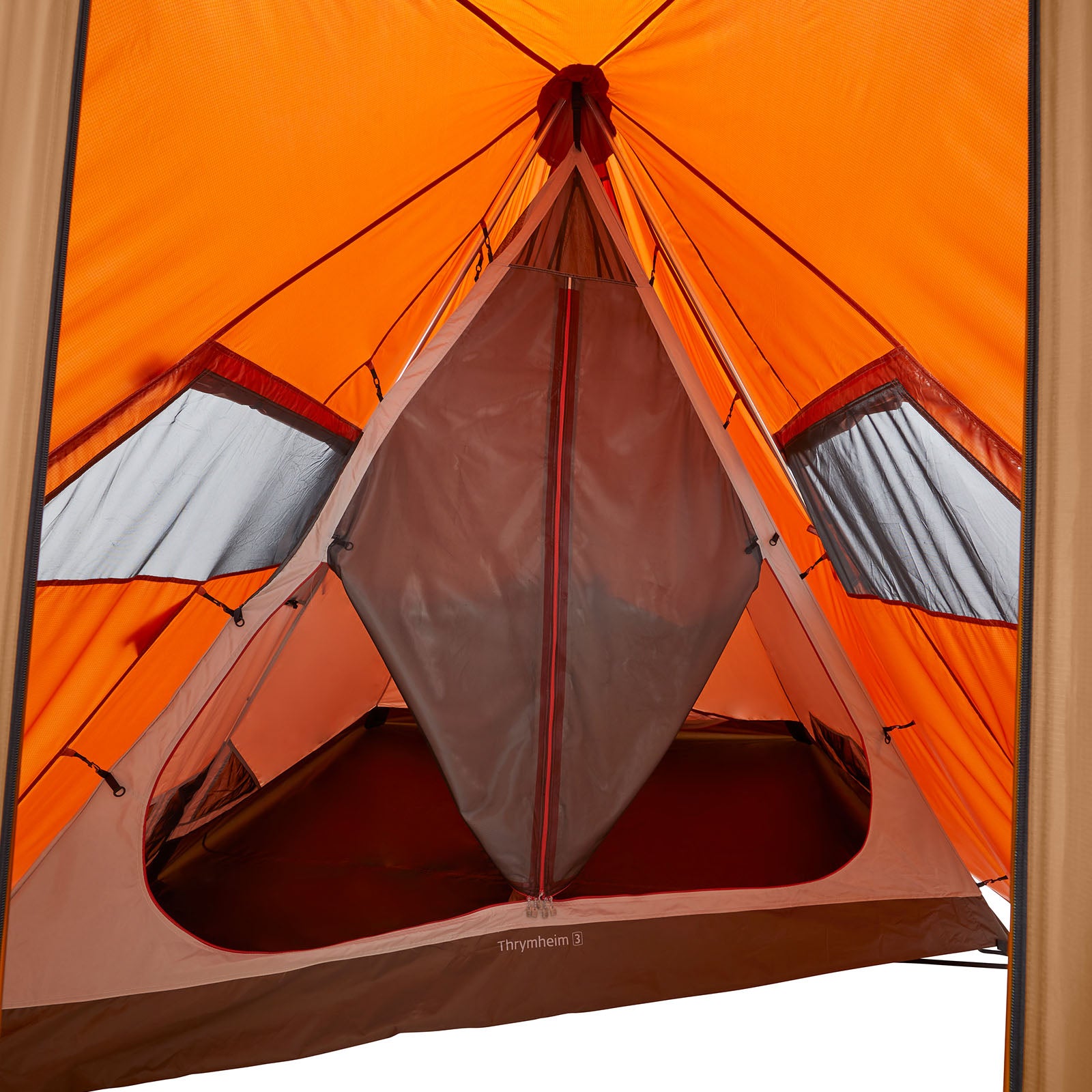 NORDISK Haus Zelt Thrymheim 3 PU Personen Familien First Tipi Wigwam Vorraum Alu