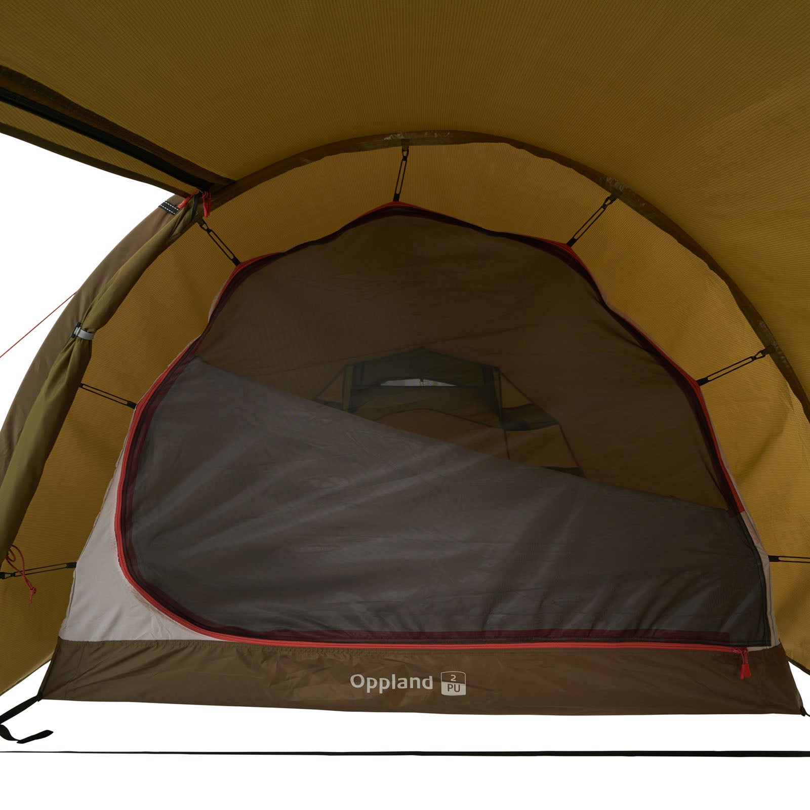 NORDISK Trekkingzelt Oppland 2 PU Personen Tunnel Zelt Camping Alu Leicht 3,9 kg