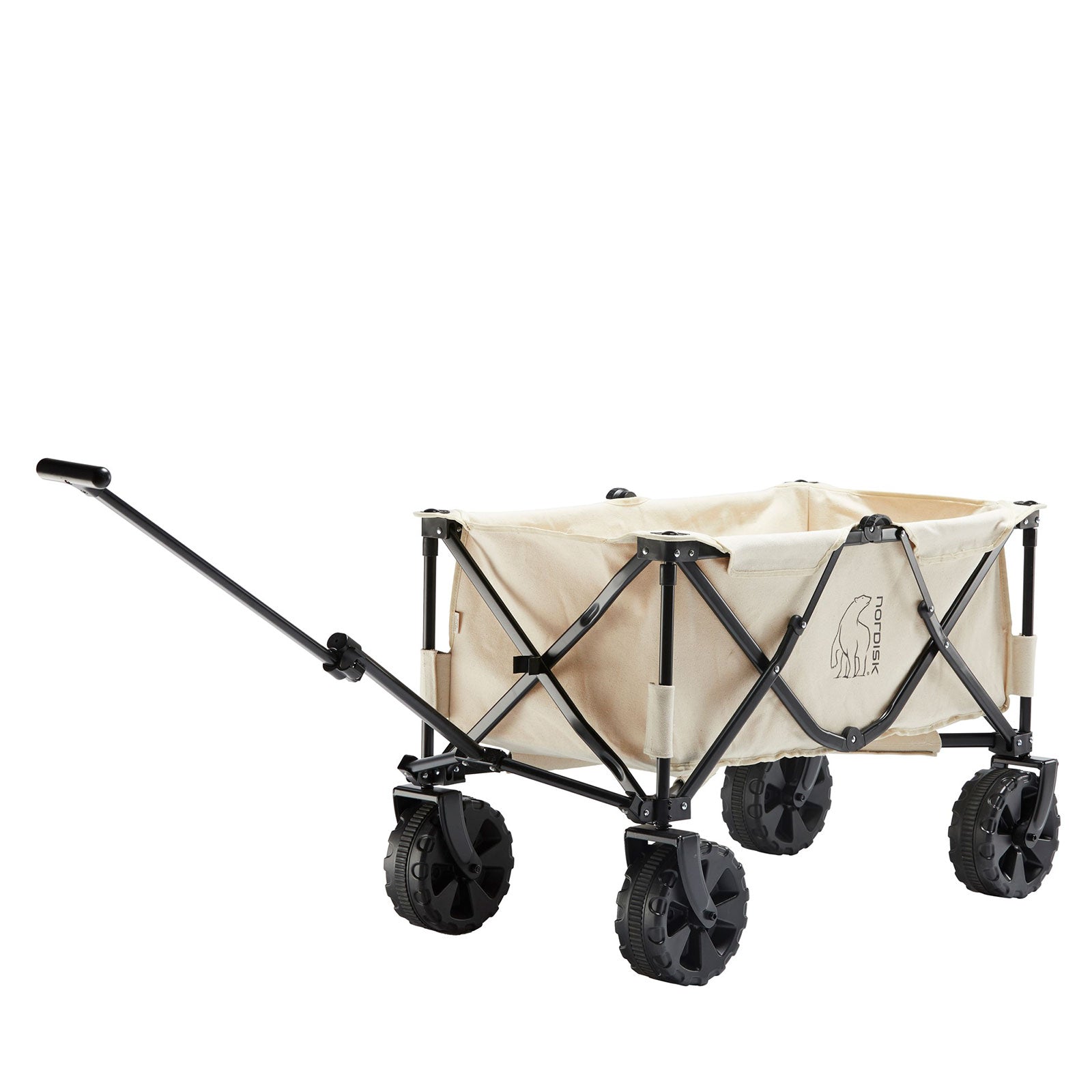 Chariot de camping pliable NORDISK, chariot de transport de jardin en coton