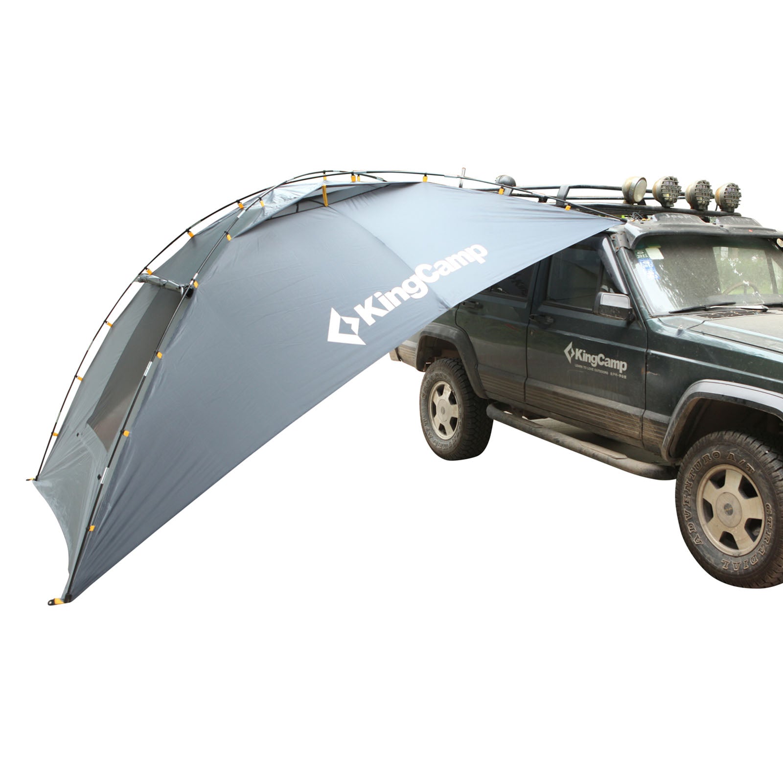 Tente arrière KINGCAMP Compass VW Bus Tente avant SUV Van Pavillon Bâche Camping 2000 mm