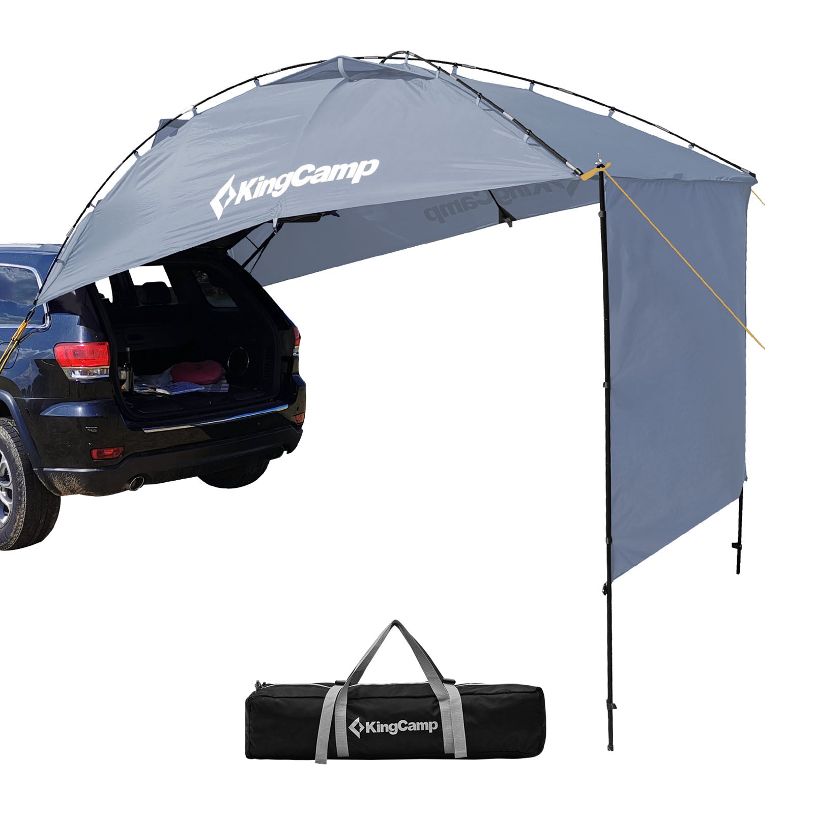 KINGCAMP Heckzelt Compass plus Windschutz VW Bus Vor Zelt SUV Van Pavi