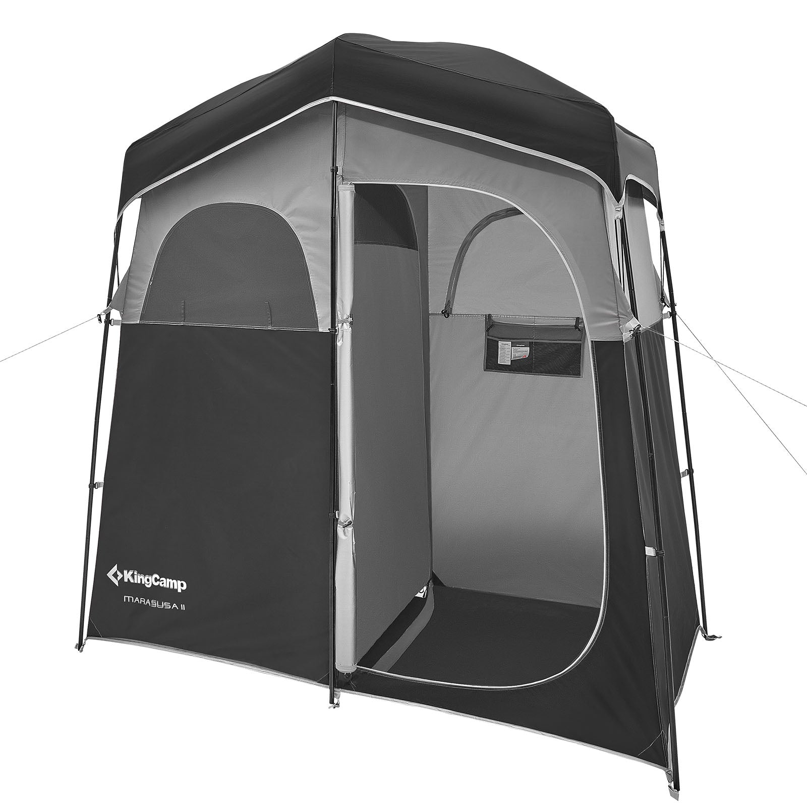 Tente de douche KINGCAMP Marasusa II Tente de camping à langer WC Tente de toilette 2 personnes