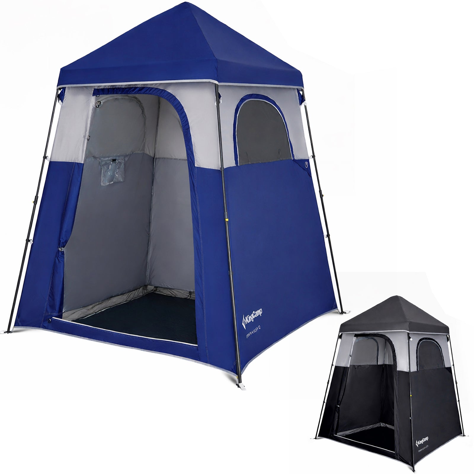 KINGCAMP Duschzelt Marasusa Q Camping Umkleidezelt WC Toiletten Zelt 2 Personen