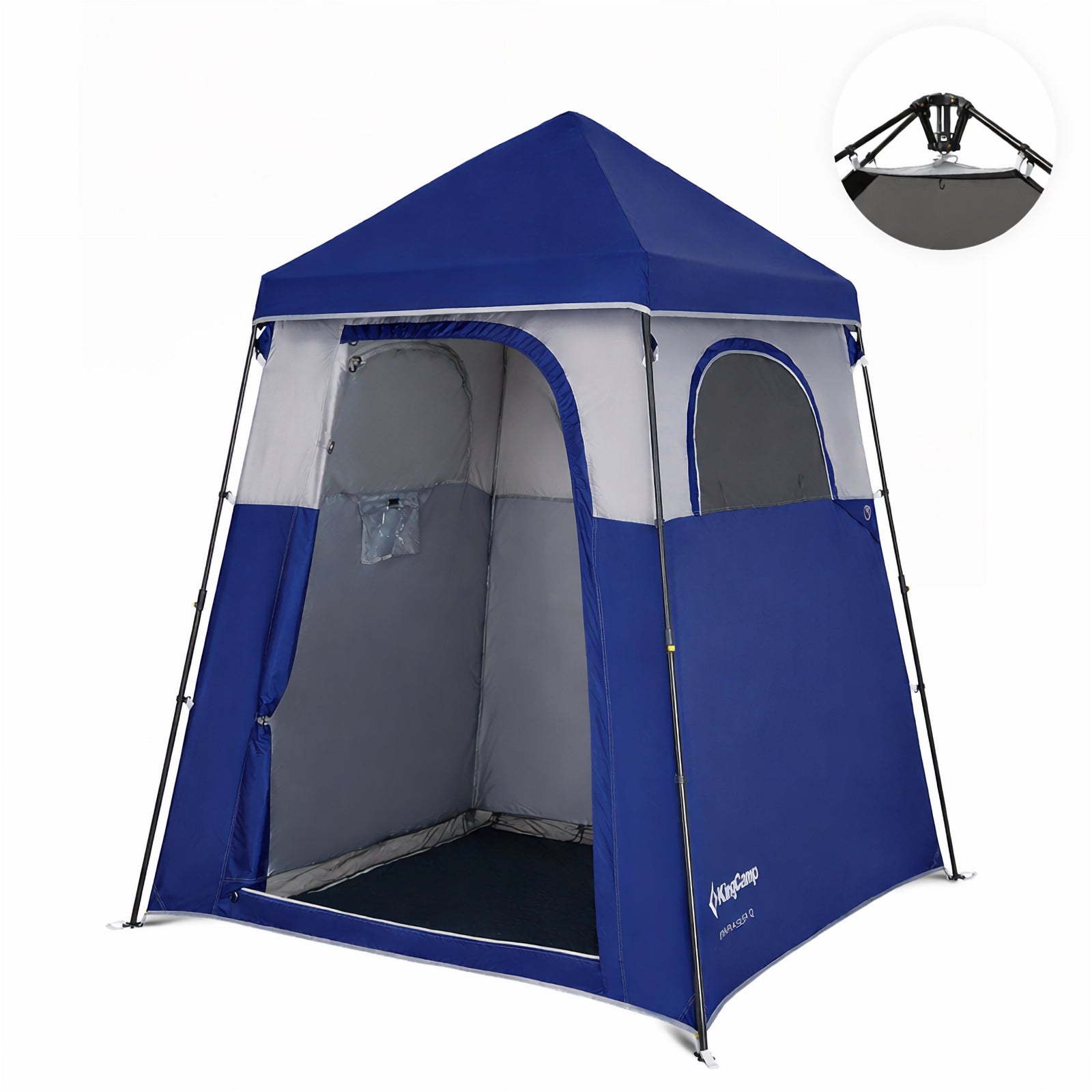 KINGCAMP Duschzelt Marasusa Q Camping Umkleidezelt WC Toiletten Zelt 2 Personen