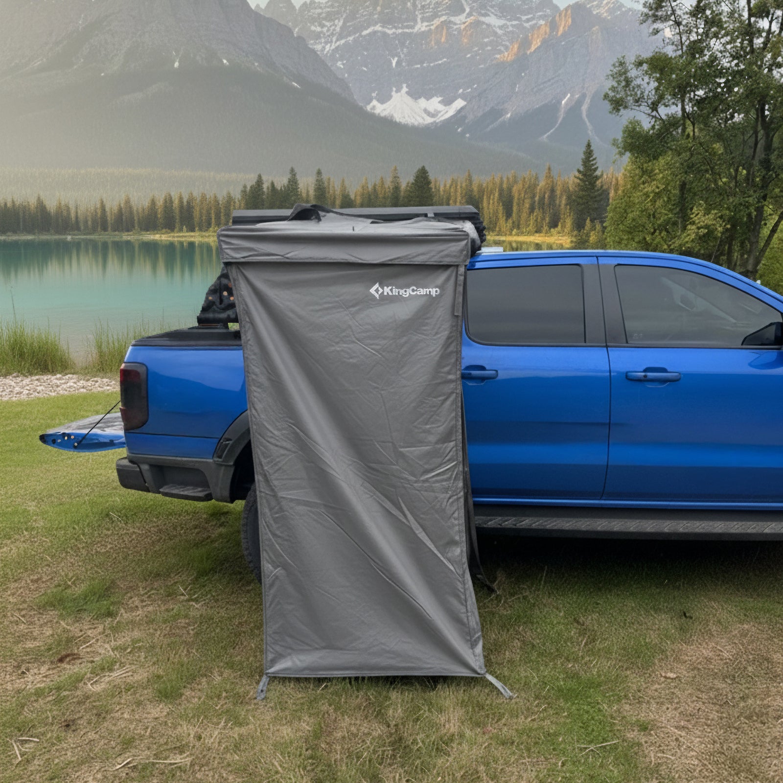 KINGCAMP Auto Duschzelt Road Shower Outdoor Camping Dusche Umkleide Zelt Kabine