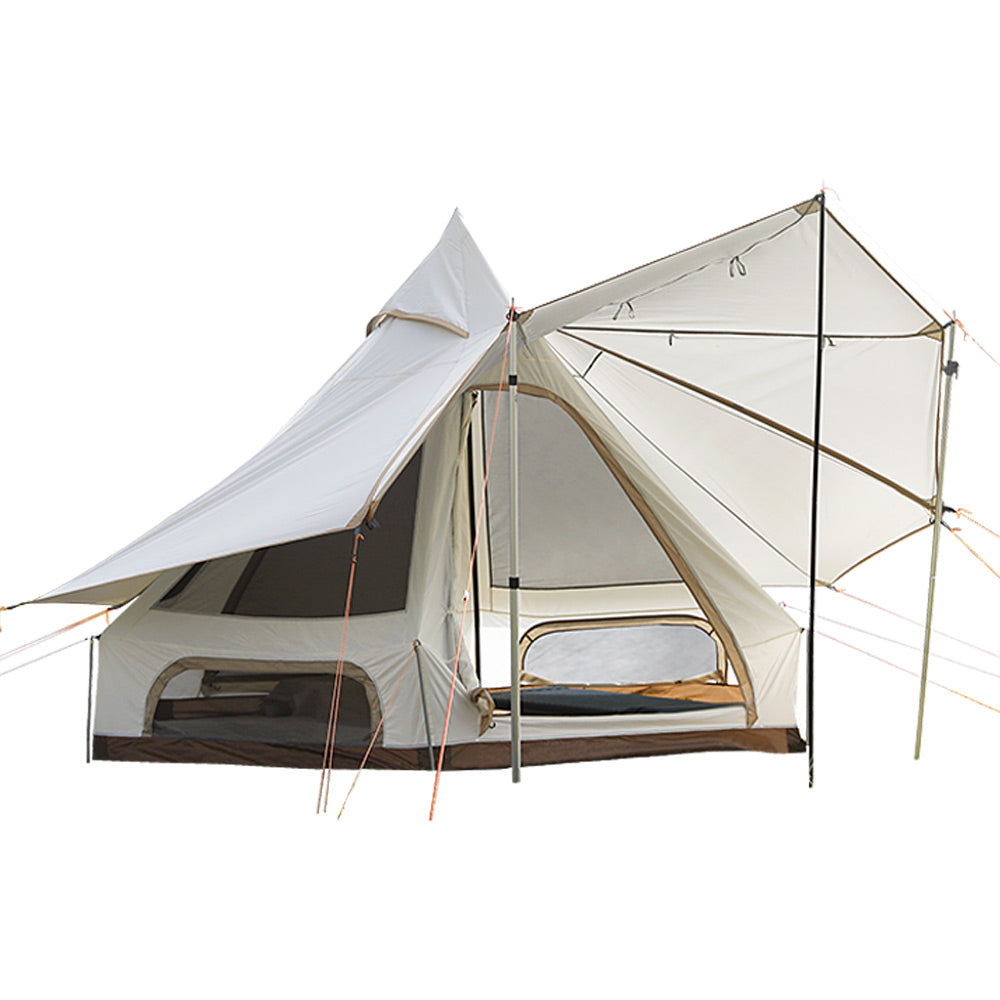 KINGCAMP Tipi Zelt Dschingis 320 Campingzelt 2 Personen Pyramiden Tepe