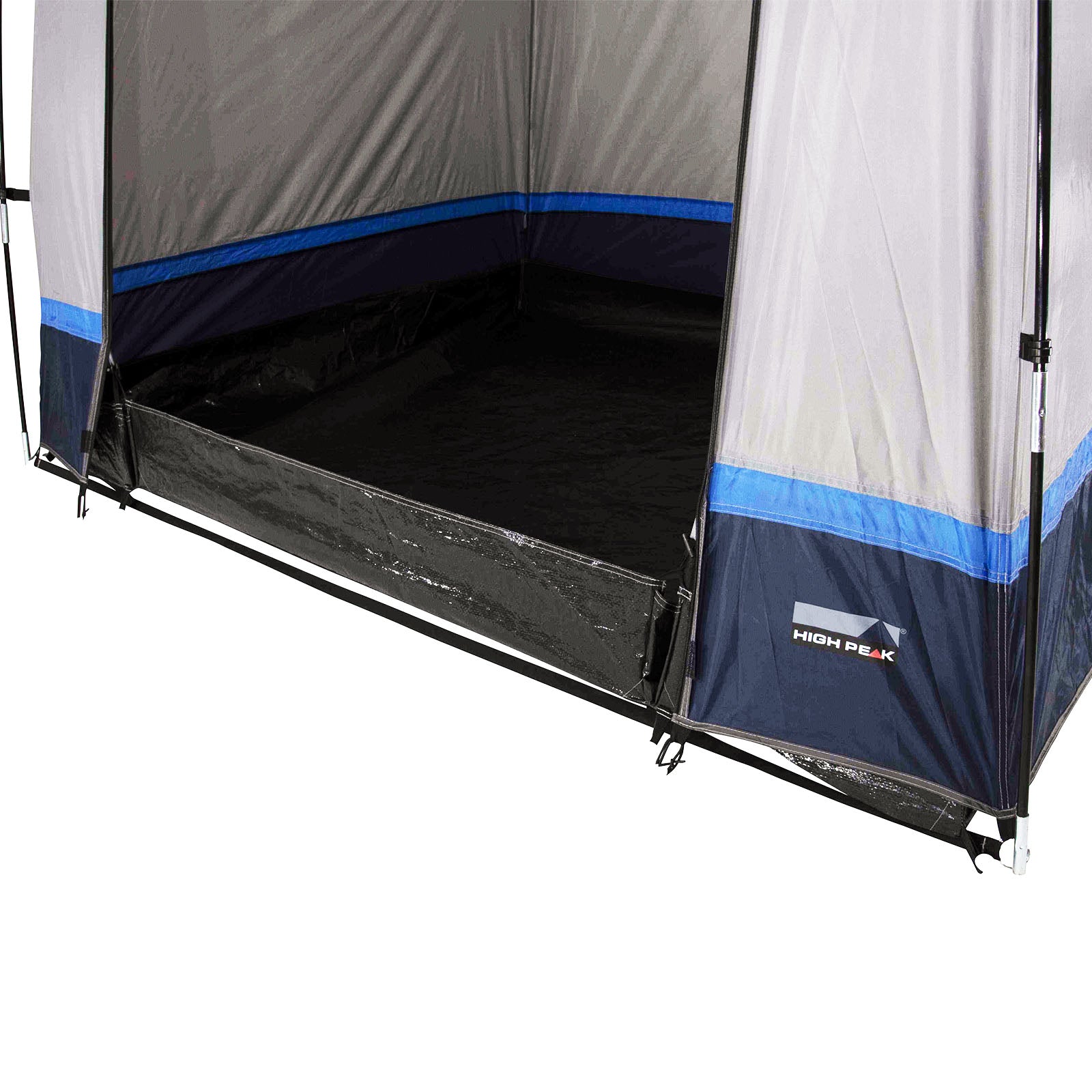 HIGH PEAK Lagerzelt Torbole Camping Küchen Dusch Beistell Fahrrad Zelt Umkleide