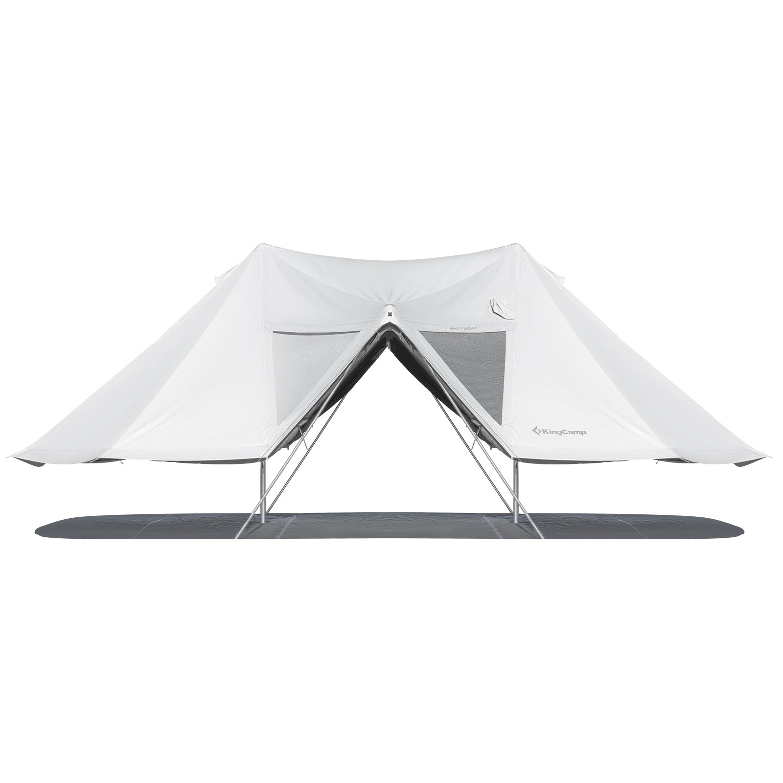 Tente de groupe KINGCAMP Khan Palace 8 personnes Tente de camping glamping en coton