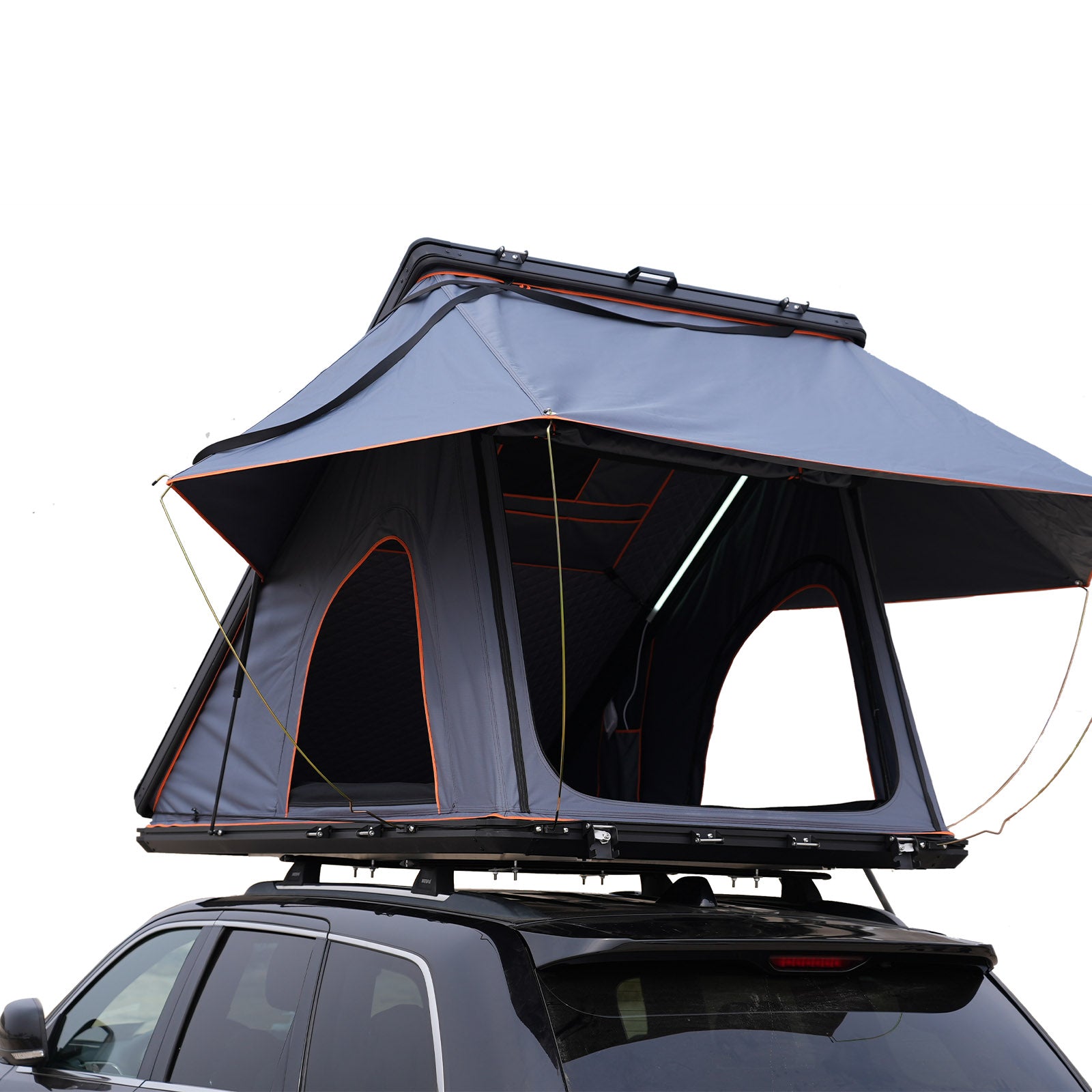 Tente de toit de voiture KINGCAMP Northway Tente de toit rigide pour 2 personnes Boîte automatique