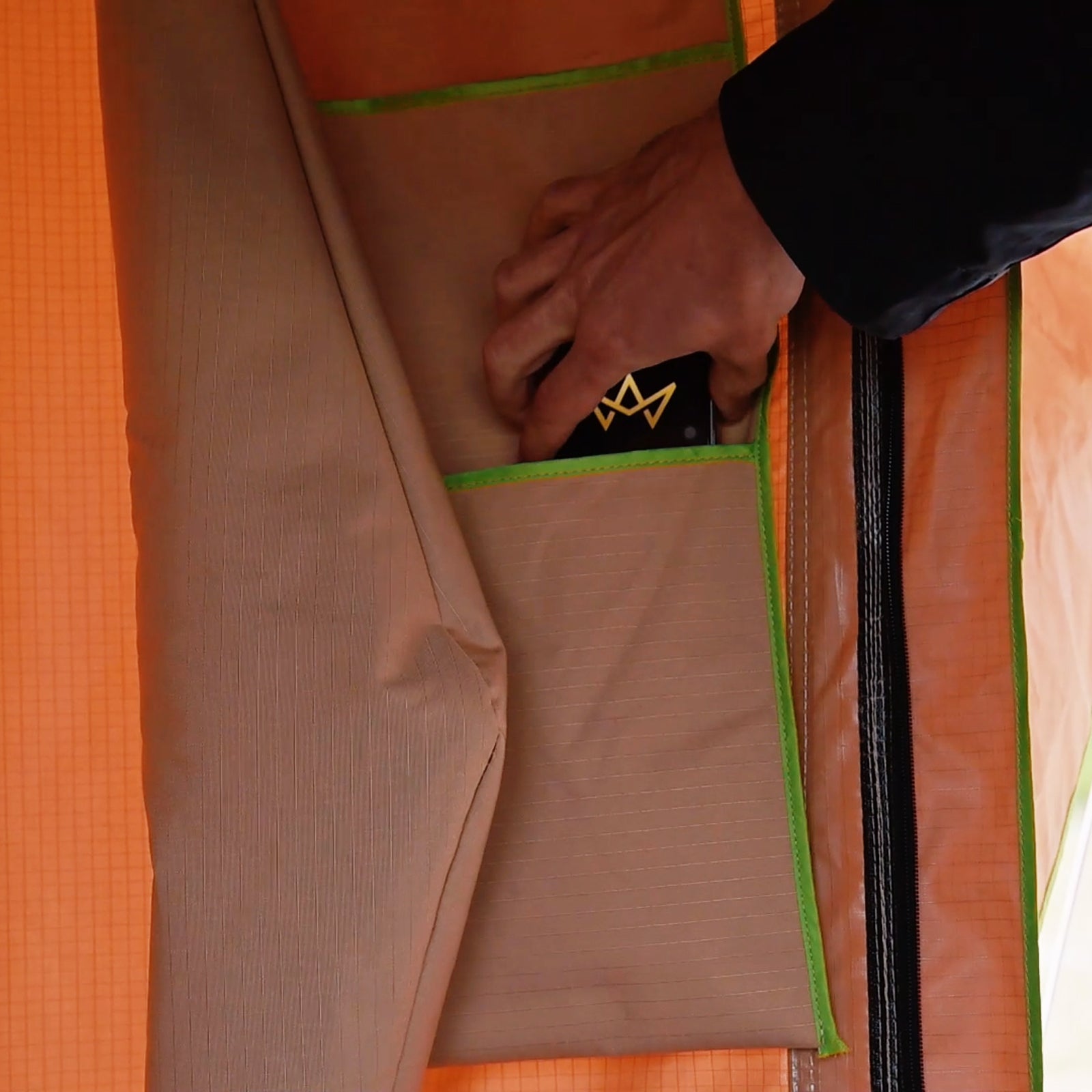 KINGCAMP Auto Dachzelt Boundless 2 Personen Hartschale Dach Zelt Automatik Box