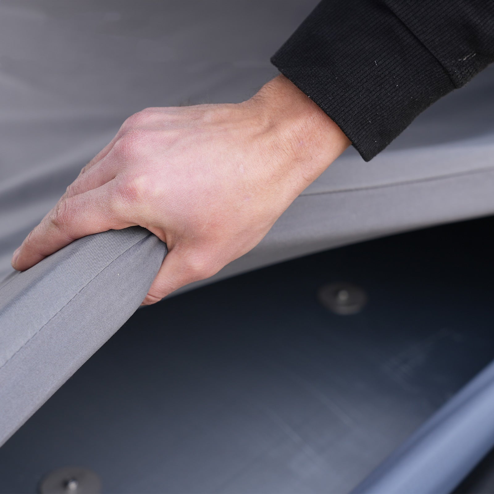 KINGCAMP Auto Dachzelt Boundless 2 Personen Hartschale Dach Zelt Automatik Box