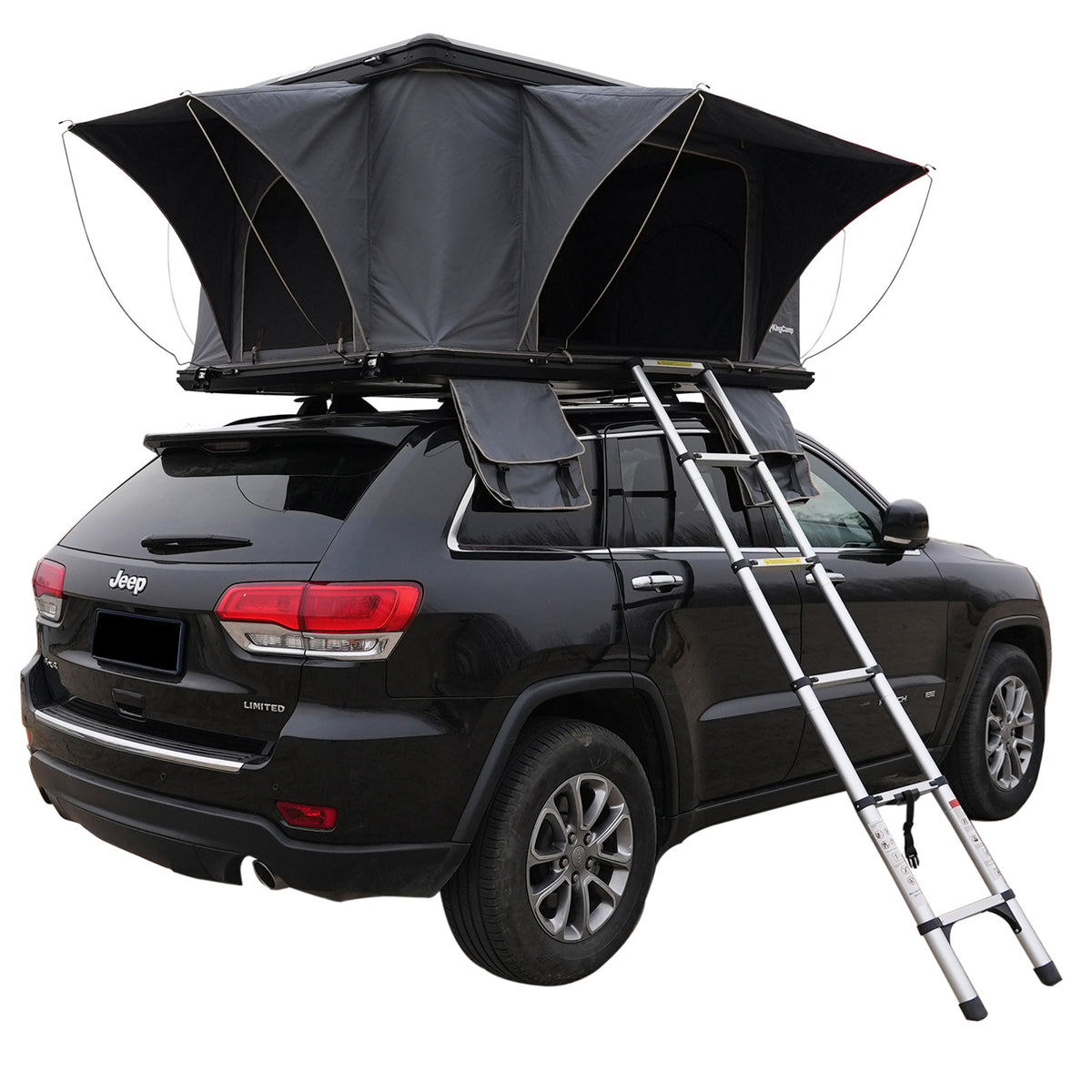 KINGCAMP autodaktent Boundless 2-persoons hardschalige daktent met automatische opening