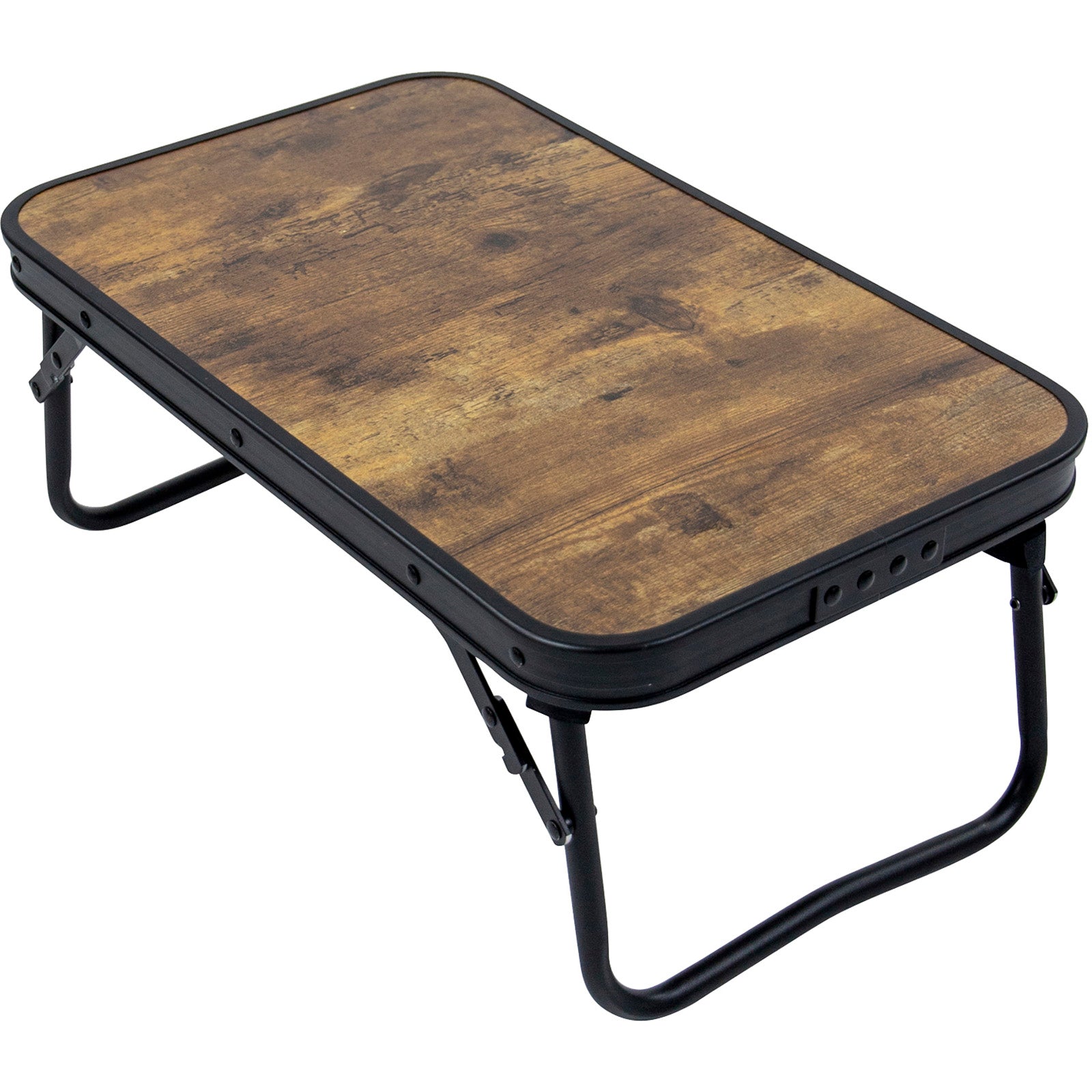 BO-CAMP Mini table de camping Culver Table pliante Table d'appoint compacte en bois léger