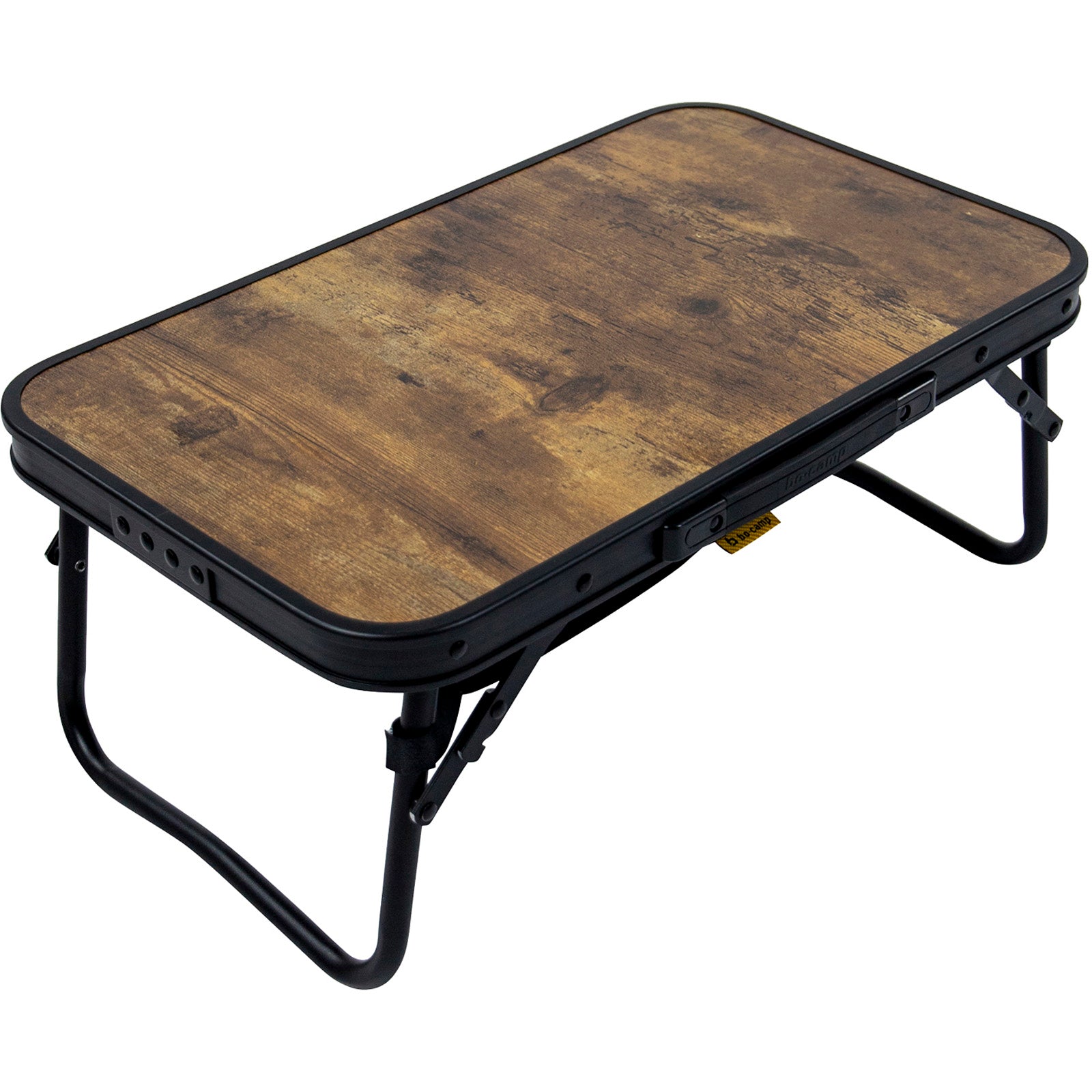 BO-CAMP Mini Camping Table Culver Folding Table Side Table Compact Lightweight Wood
