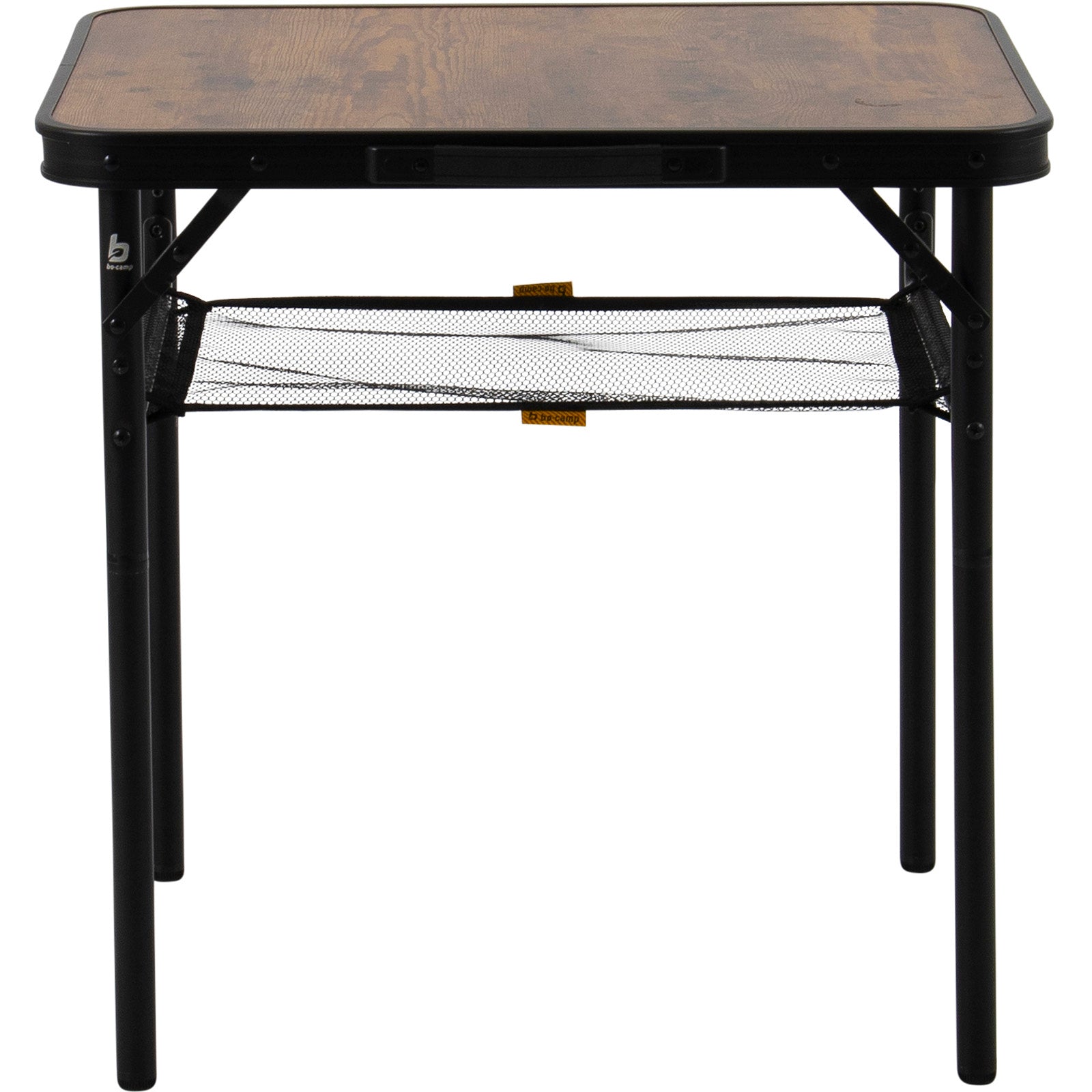 BO-CAMP Camping Table Woodbine Folding Table Side Table Adjustable Lightweight Wood