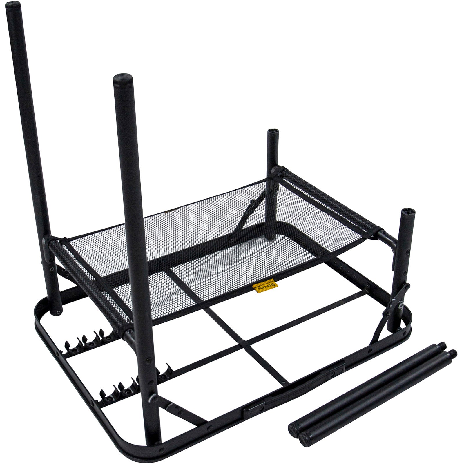 BO-CAMP Campingtisch Woodbine Klapptisch Beistelltisch Verstellbar Leicht Holz