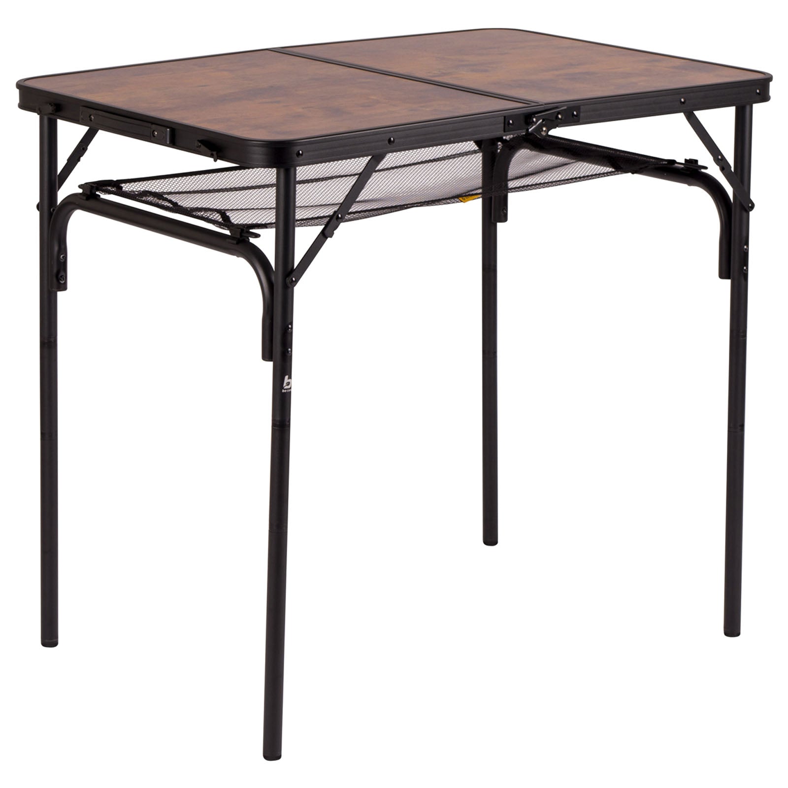 BO-CAMP Camping Suitcase Table Decatur Folding Table Folding Table Foldable Aluminum 4 Heights