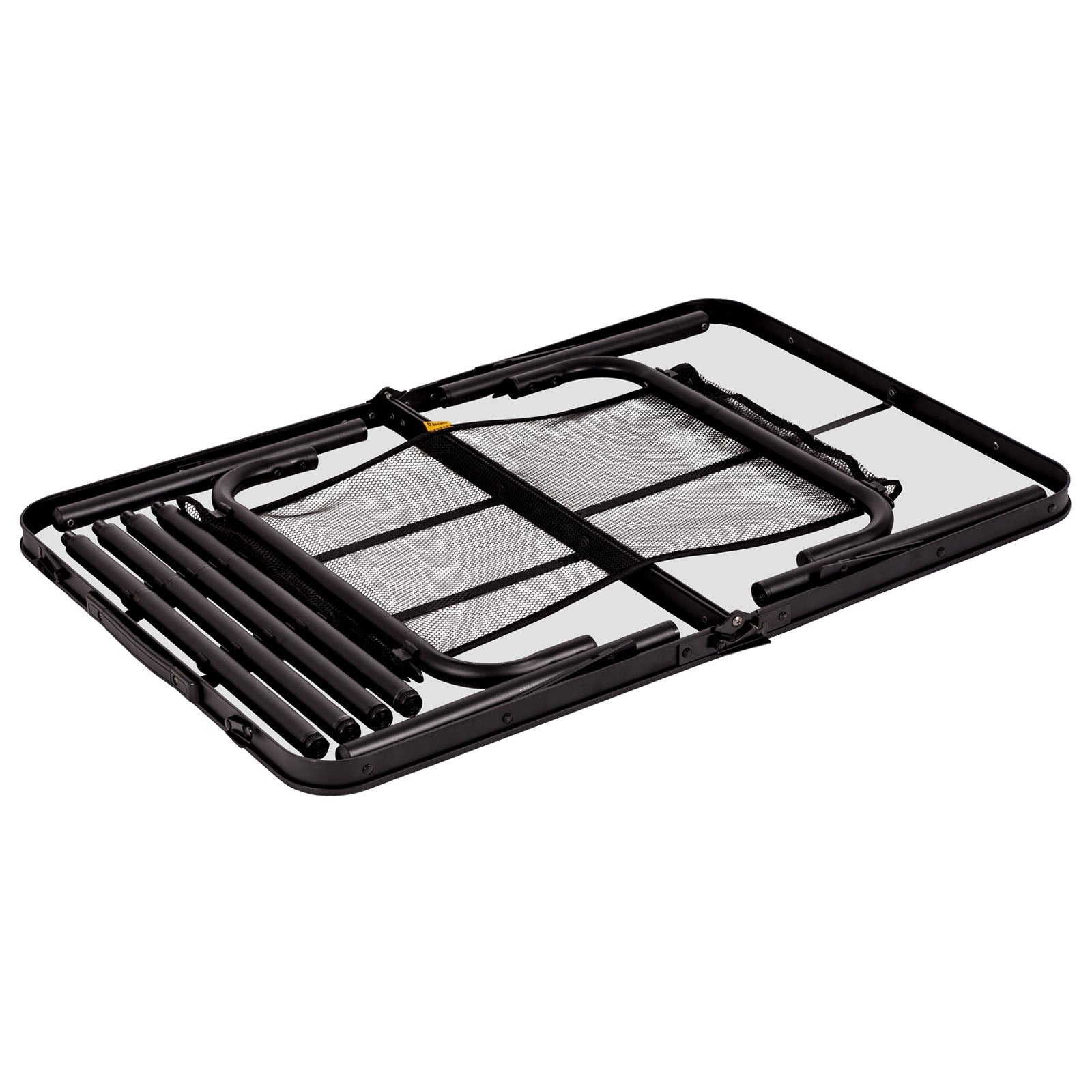 BO-CAMP Camping Suitcase Table Decatur Folding Table Folding Table Foldable Aluminum 4 Heights