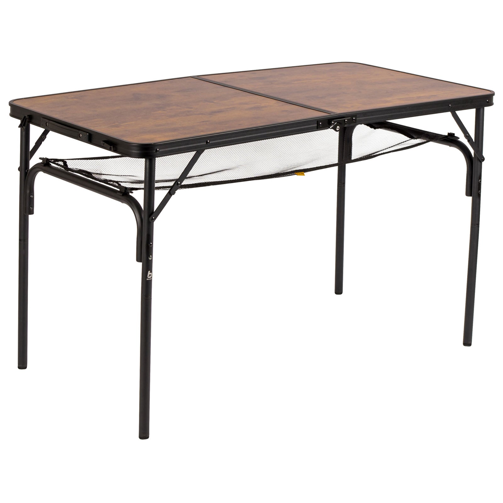 BO-CAMP Camping Suitcase Table Greene Folding Table Folding Table Foldable Aluminum 2 Heights
