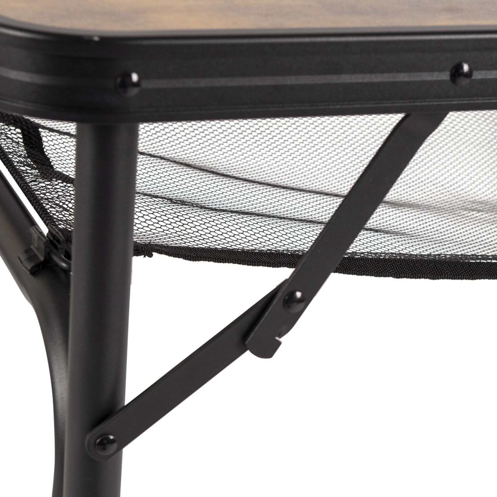 BO-CAMP Camping Suitcase Table Greene Folding Table Folding Table Foldable Aluminum 2 Heights