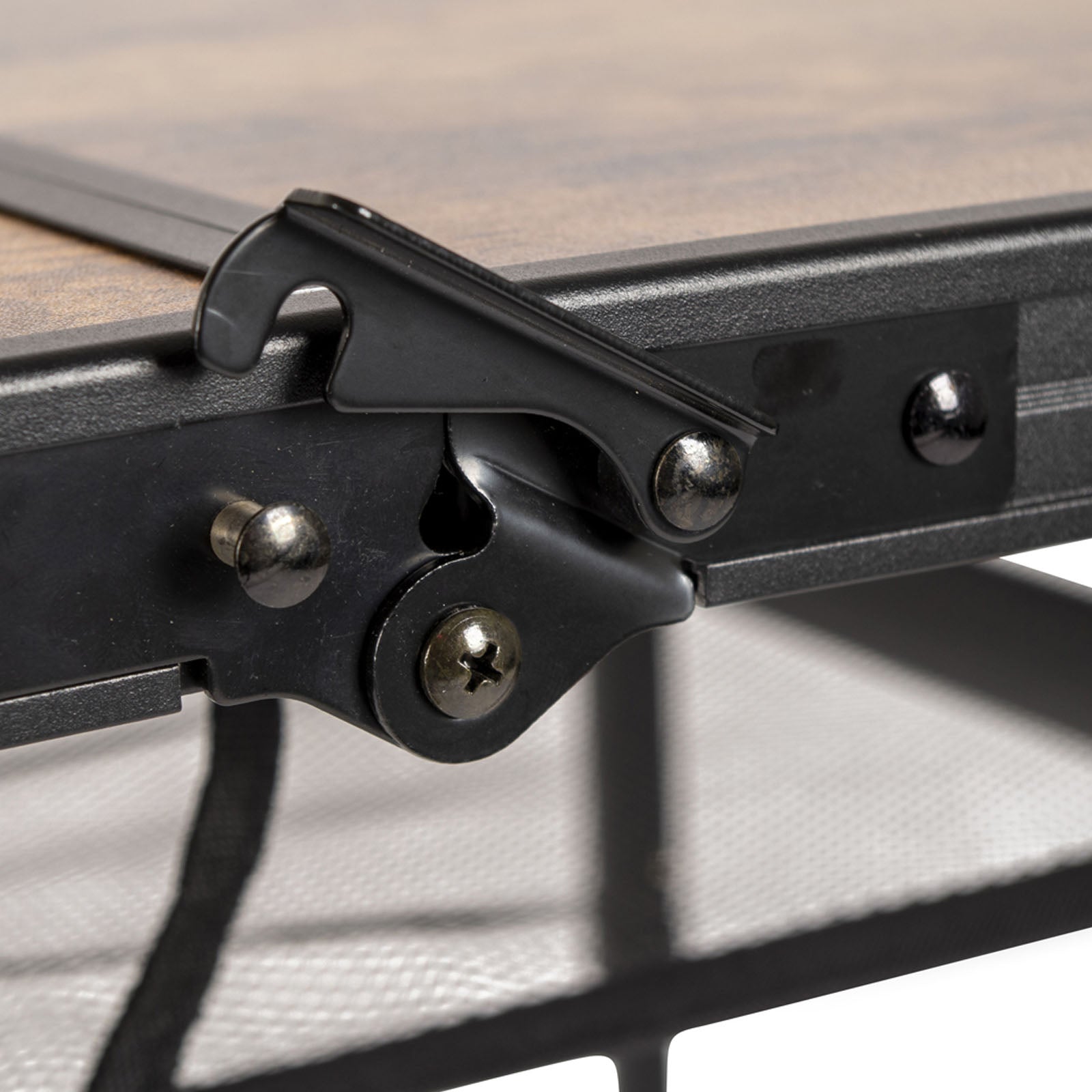 BO-CAMP Camping Suitcase Table Greene Folding Table Folding Table Foldable Aluminum 2 Heights