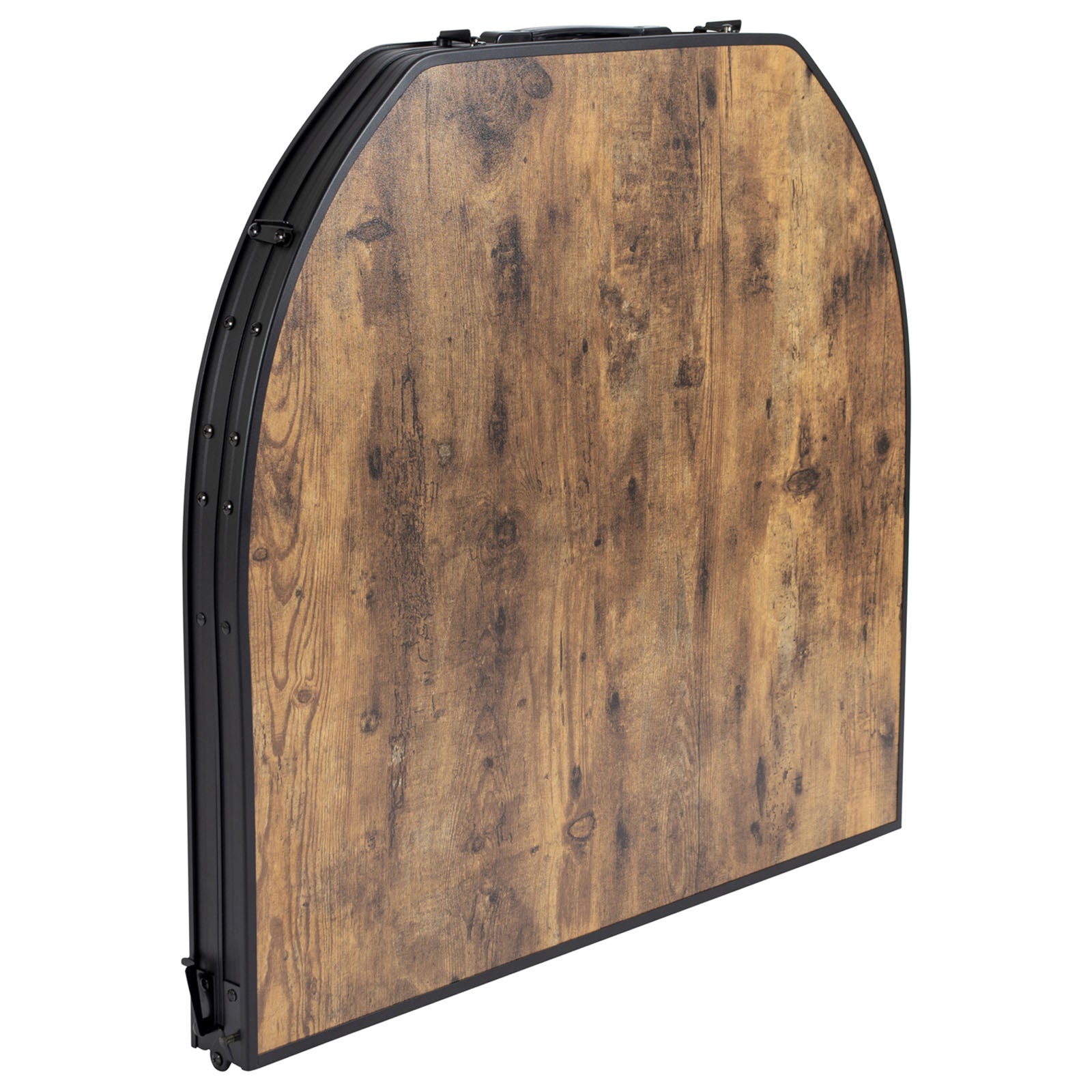 BO-CAMP Table de camping pliable Woodbine, en aluminium, 3 hauteurs