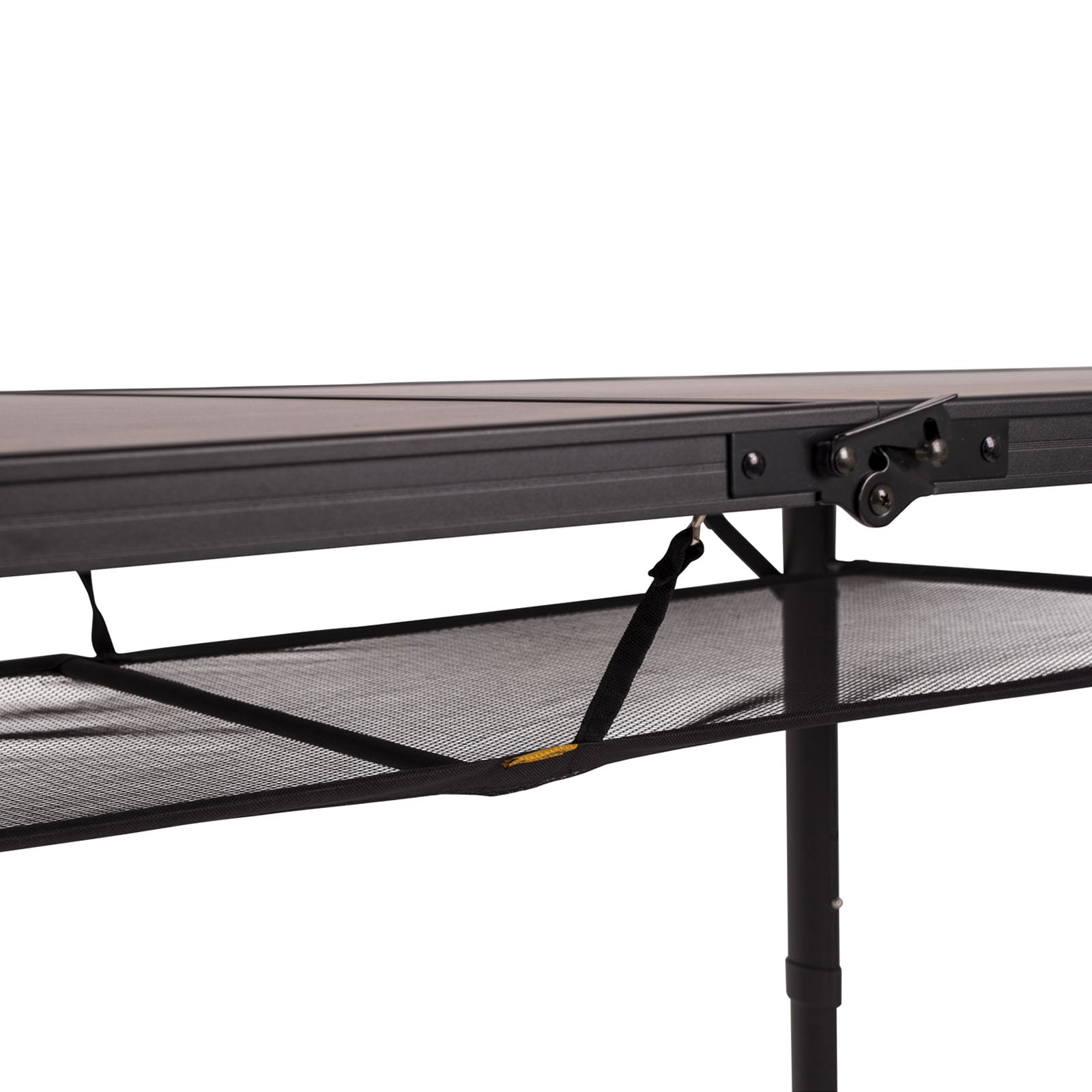 BO-CAMP Table de camping pliante Woodbine Table pliante pliable en aluminium 3 hauteurs