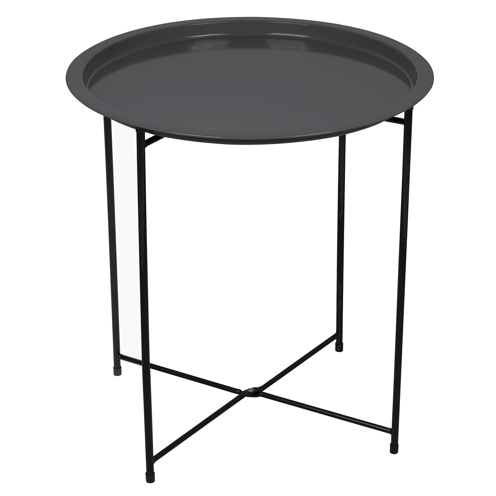 BO-CAMP Side Table Harlem Tray Camping Garden Folding Table Grill BBQ 46x50