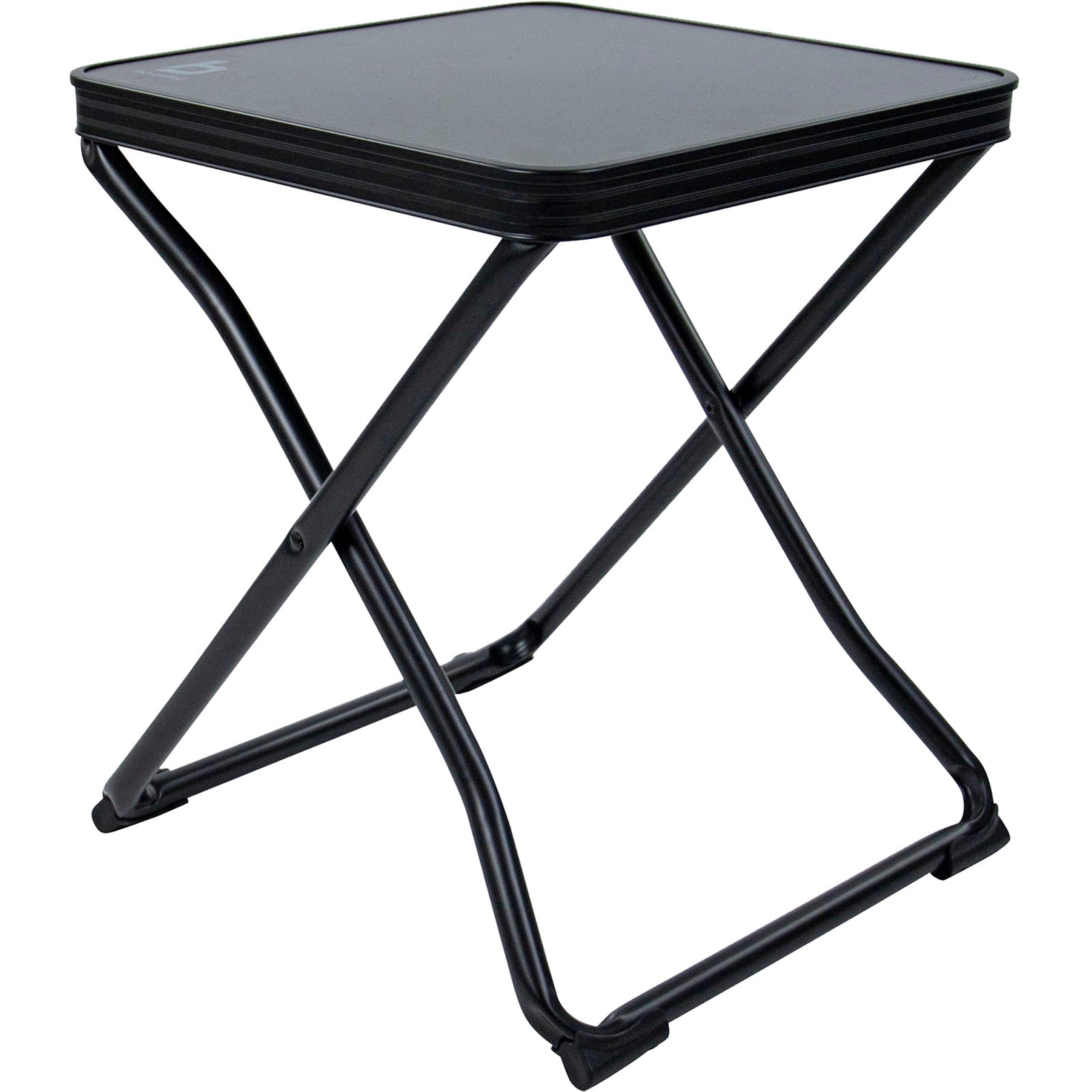 BO-CAMP Campinghocker Beistelltisch 3D Klapphocker Tischplatte Falthocker 80 kg