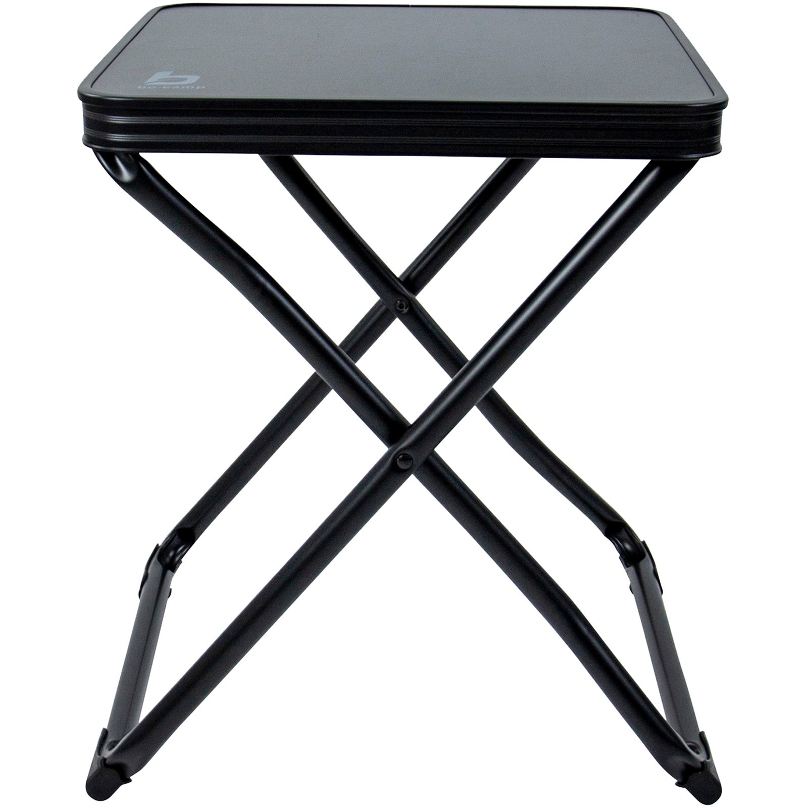 BO-CAMP Campinghocker Beistelltisch 3D Klapphocker Tischplatte Falthocker 80 kg